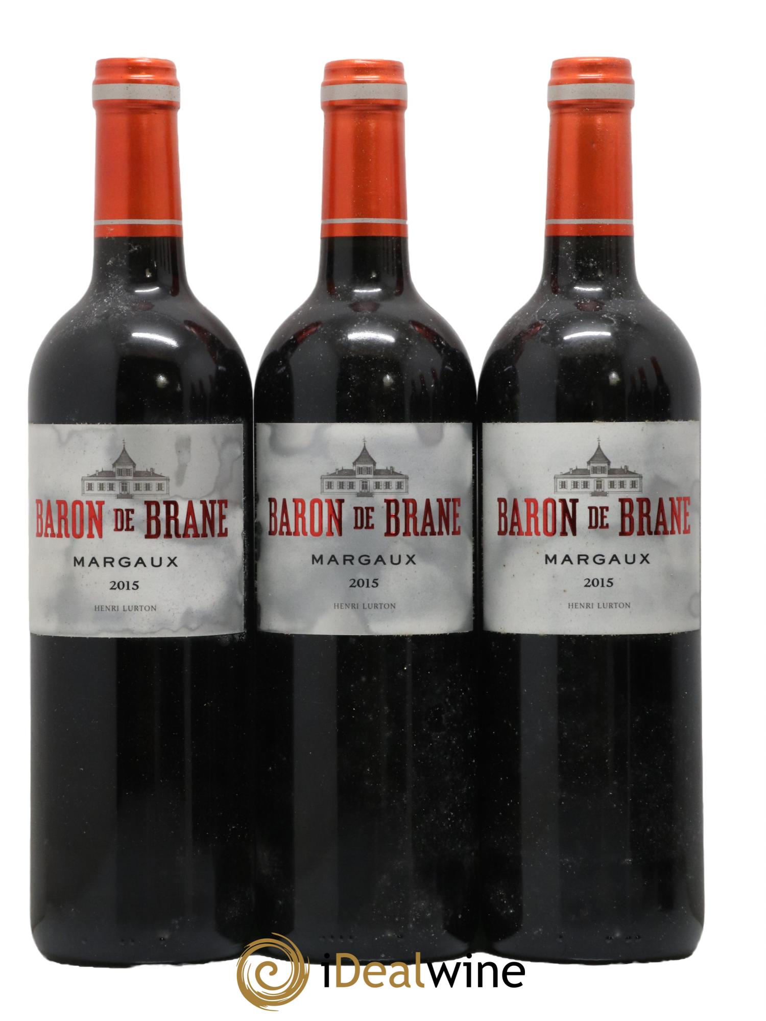 Baron de Brane Second Vin 2015 - Lot de 6 bouteilles - 1