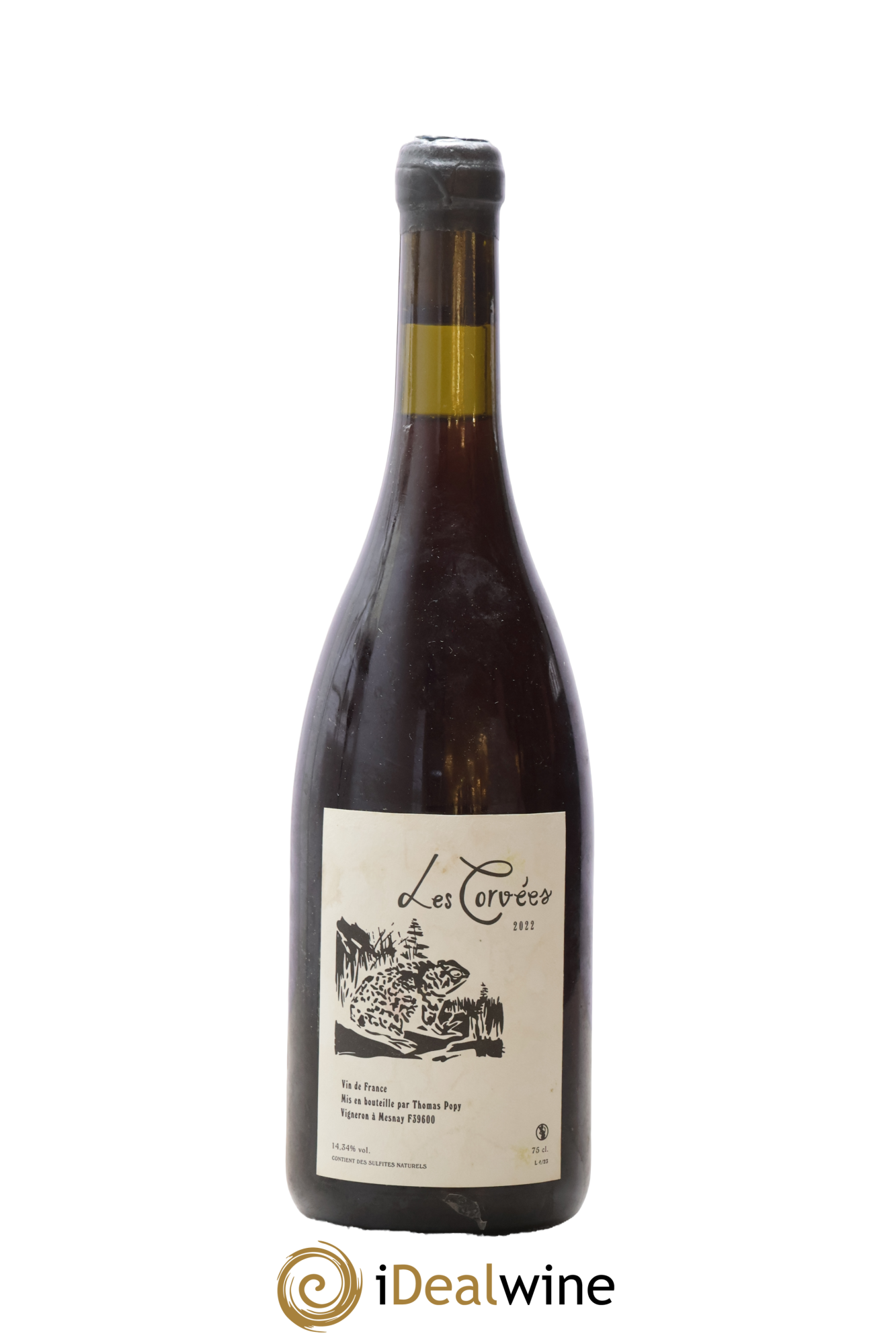 Vin de France Les Corvées Thomas Popy 2022 - Posten von 1 Flasche - 0