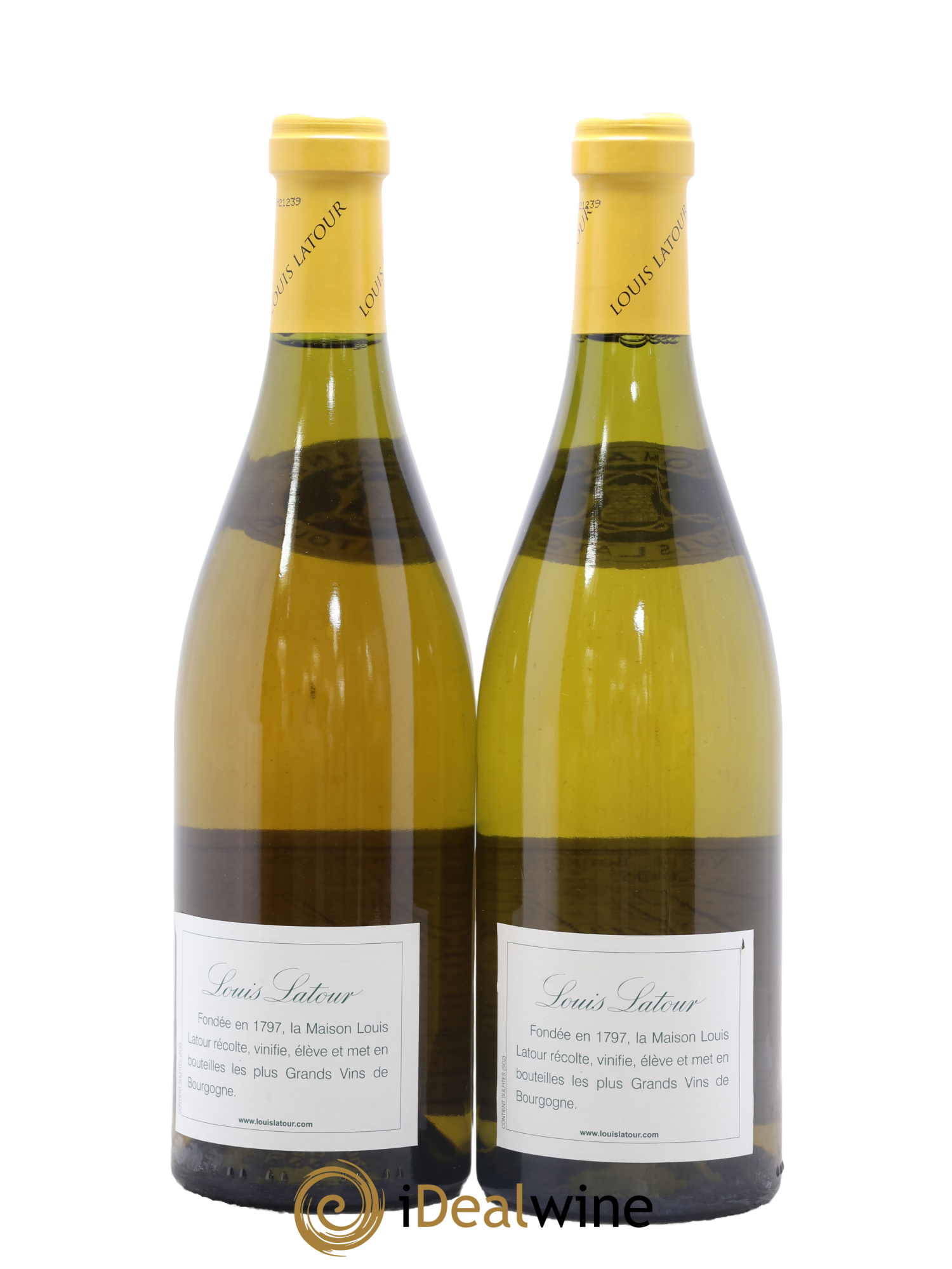 Corton-Charlemagne Grand Cru Louis Latour 2005 - Lot of 2 bottles - 1