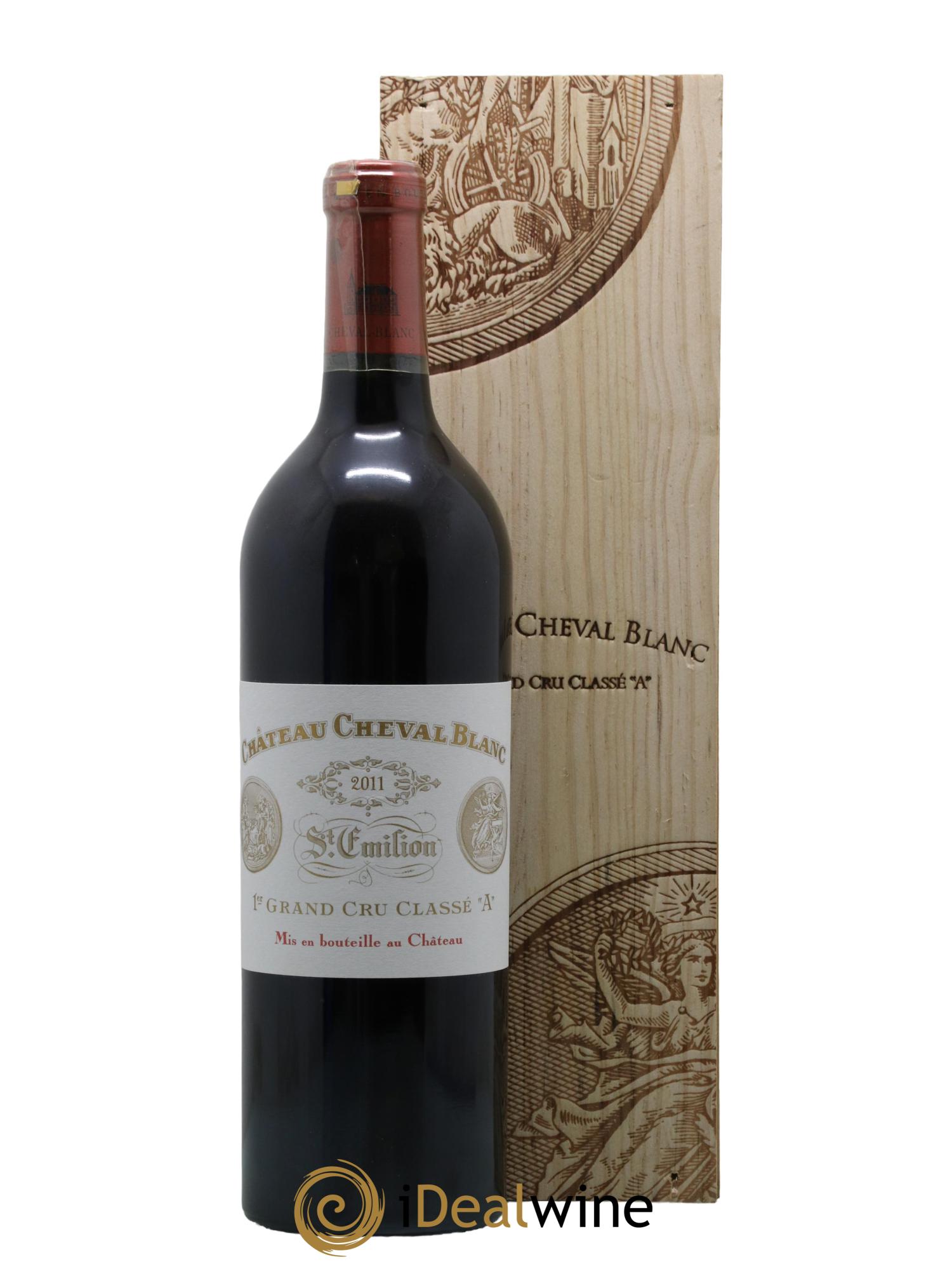 Château Cheval Blanc 1er Grand Cru Classé A 2011 - Lot de 1 bouteille - 0