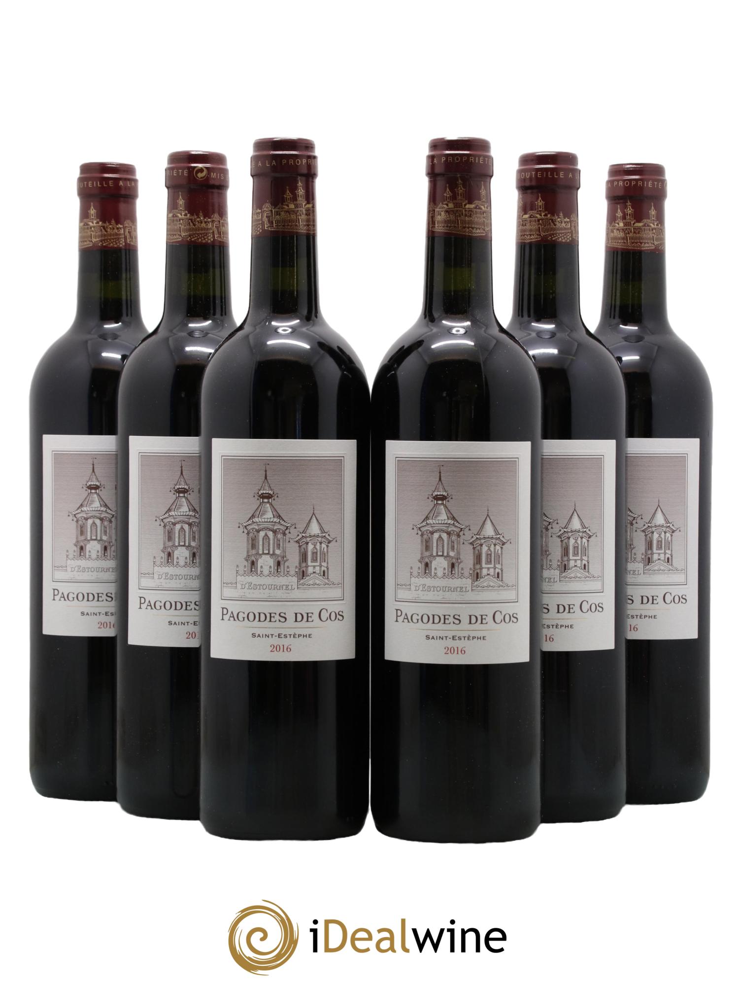 Les Pagodes de Cos Second Vin 2016 - Lotto di 6 bottiglie - 0