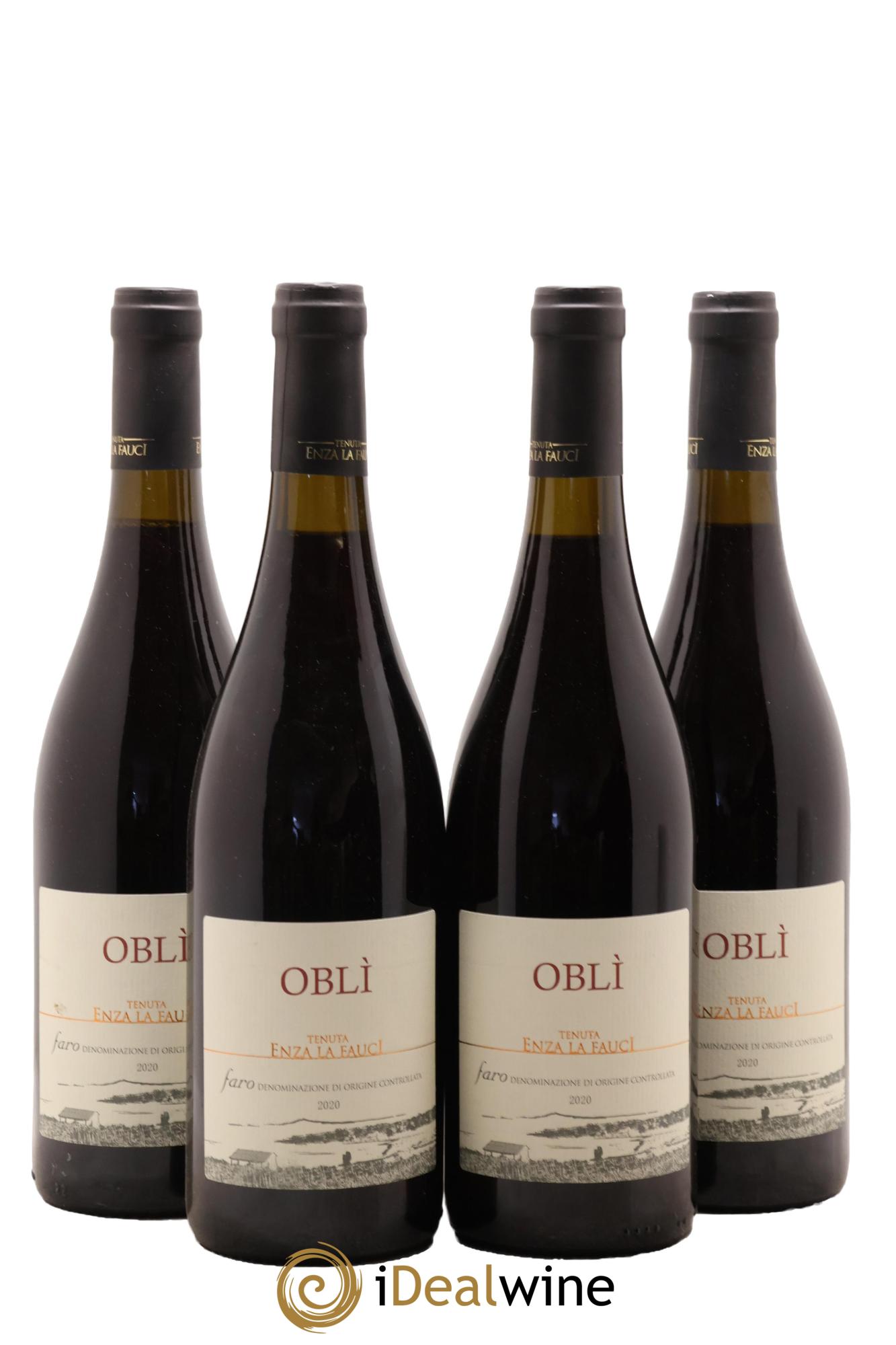 Italie Faro DOC Obli Tenuta Enza la Fauci 2020 - Lot de 4 bouteilles - 0