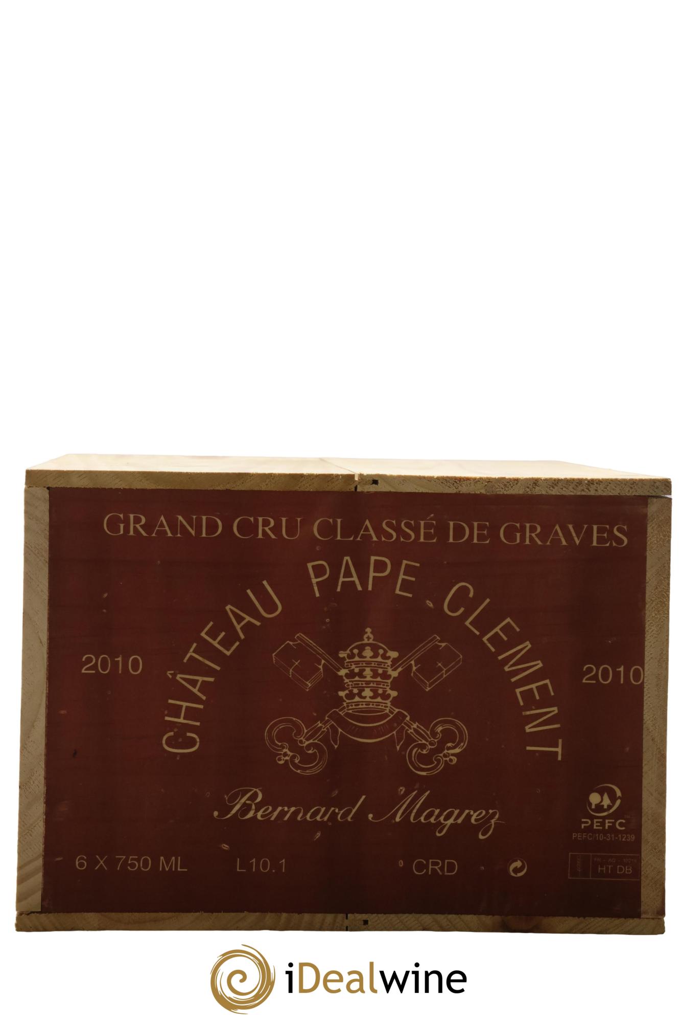 Château Pape Clément Cru Classé de Graves 2010 - Lotto di 6 bottiglie - 5