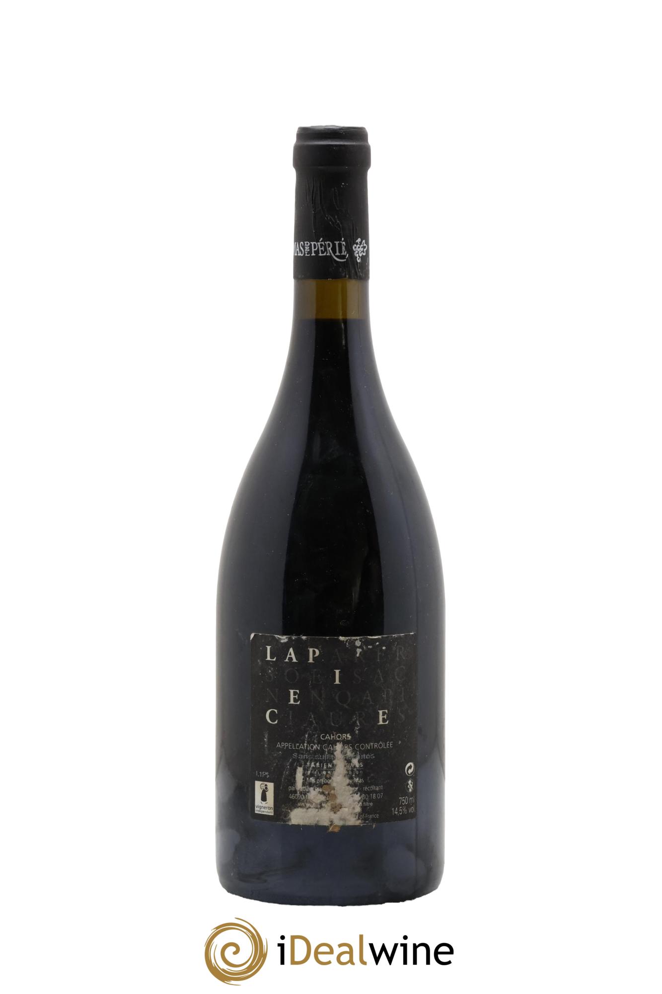 Cahors Mas Del Périé La Pièce Fabien Jouves 2011 - Lotto di 1 bottiglia - 1