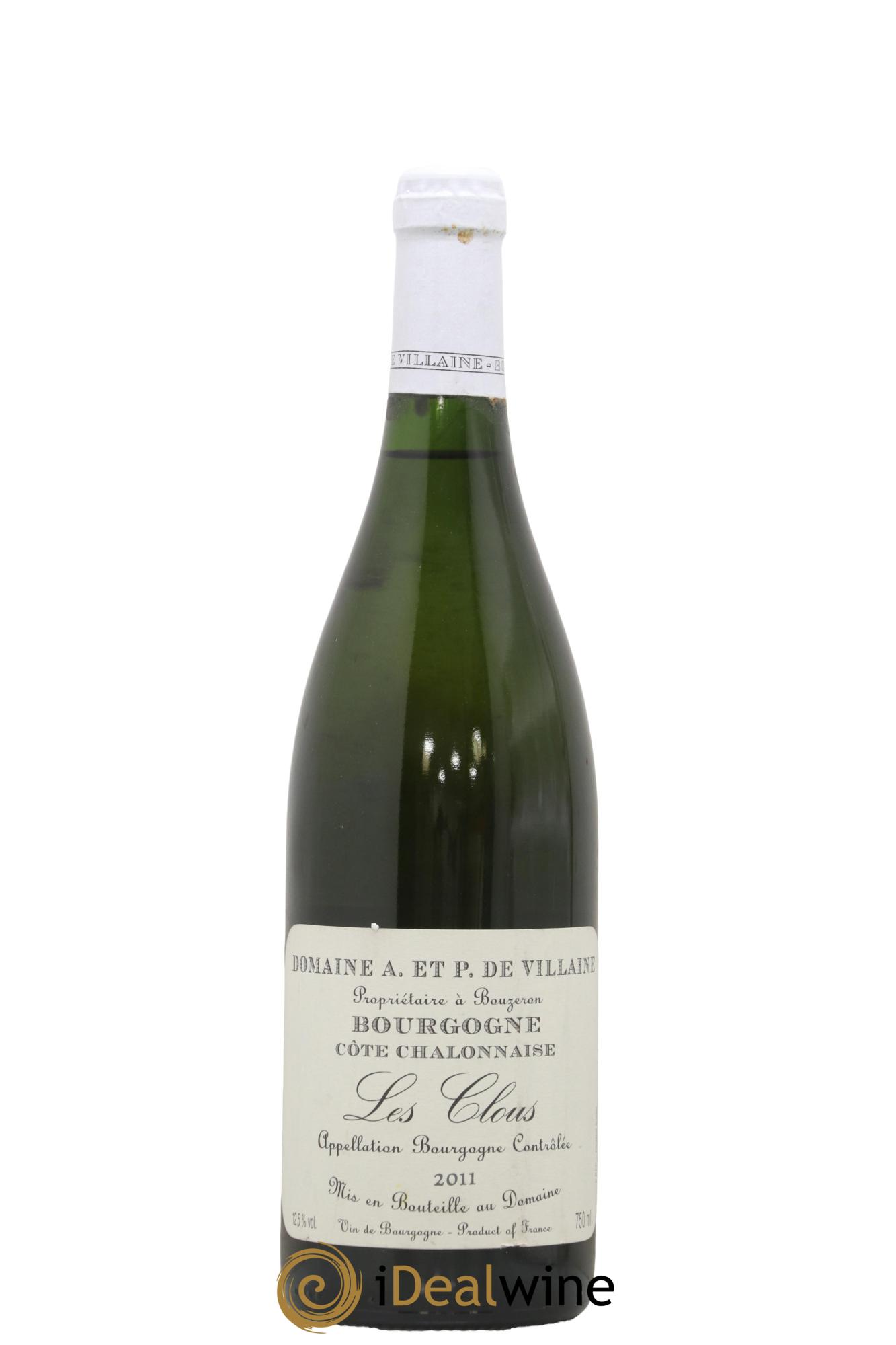 Bourgogne Côte Chalonnaise Les Clous Domaine de Villaine 2011 - Lot de 1 bouteille - 0