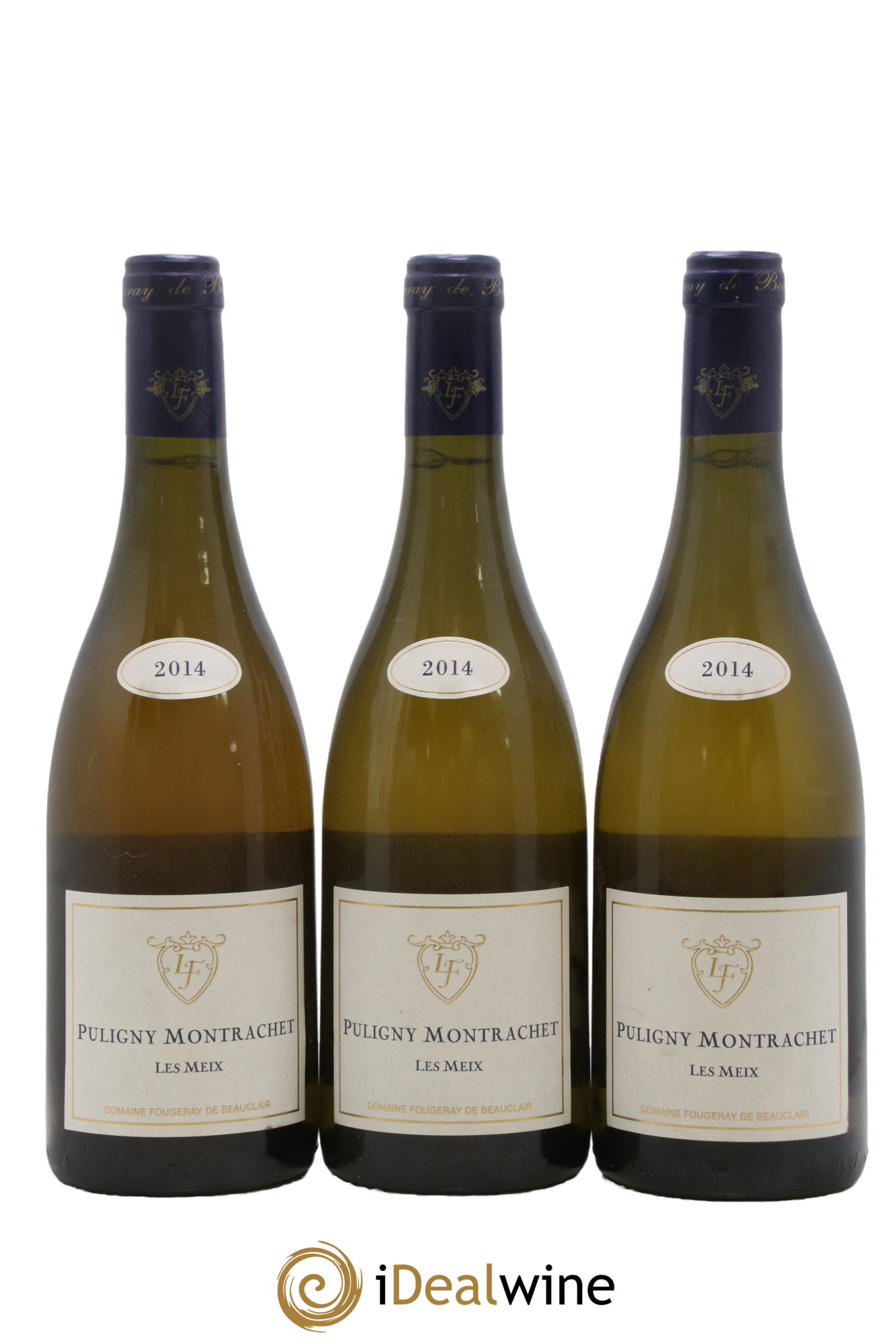 Puligny-Montrachet Les Meix Fougeray de Beauclair 2014 - Lot de 3 bouteilles - 0
