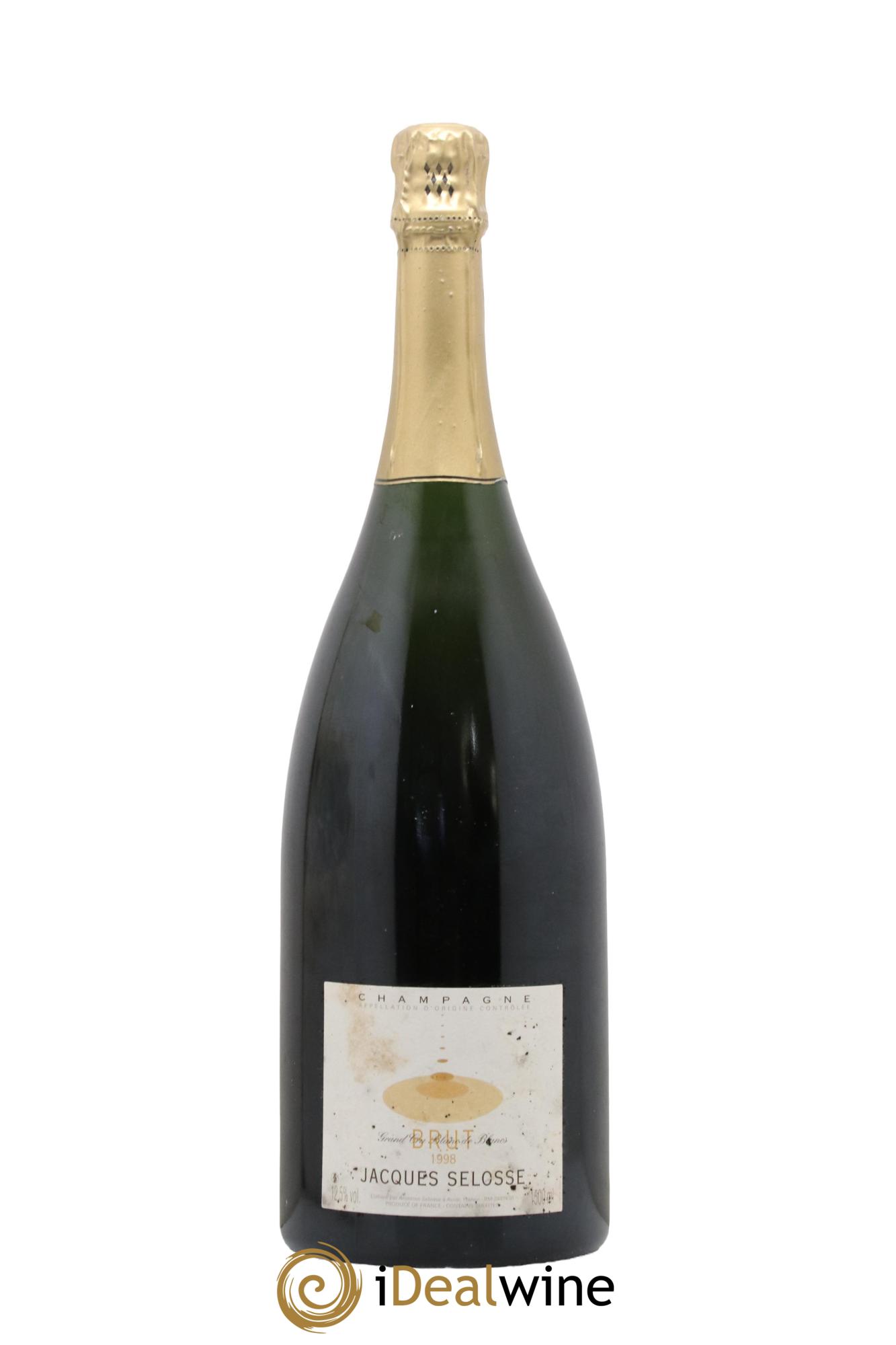 Grand Cru Blanc de Blancs Brut Jacques Selosse 1998 - Lot de 1 magnum - 0