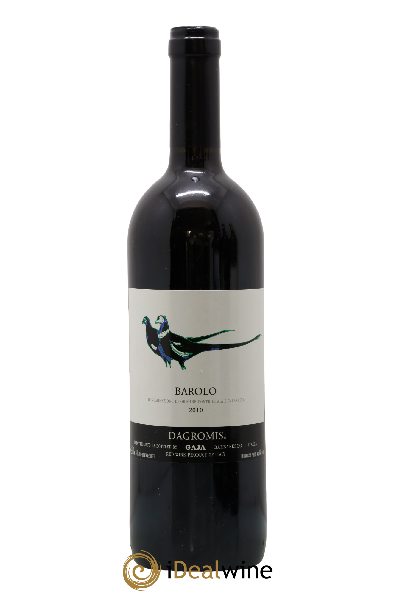 Barolo DOCG Dagromis Angelo Gaja 2010 - Lot de 1 bouteille - 0