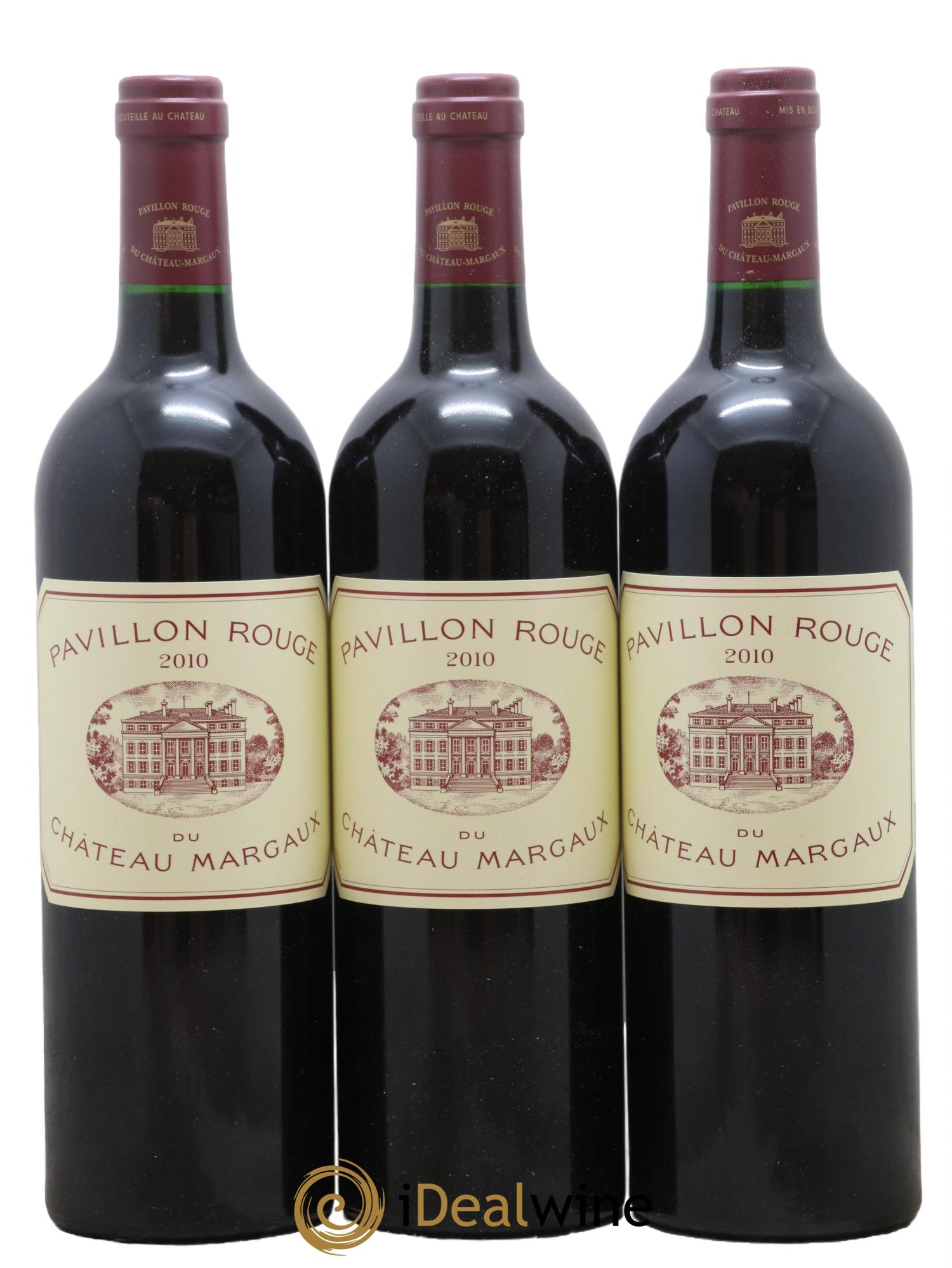 Pavillon Rouge du Château Margaux Second Vin 2010 - Lot de 12 bouteilles - 1