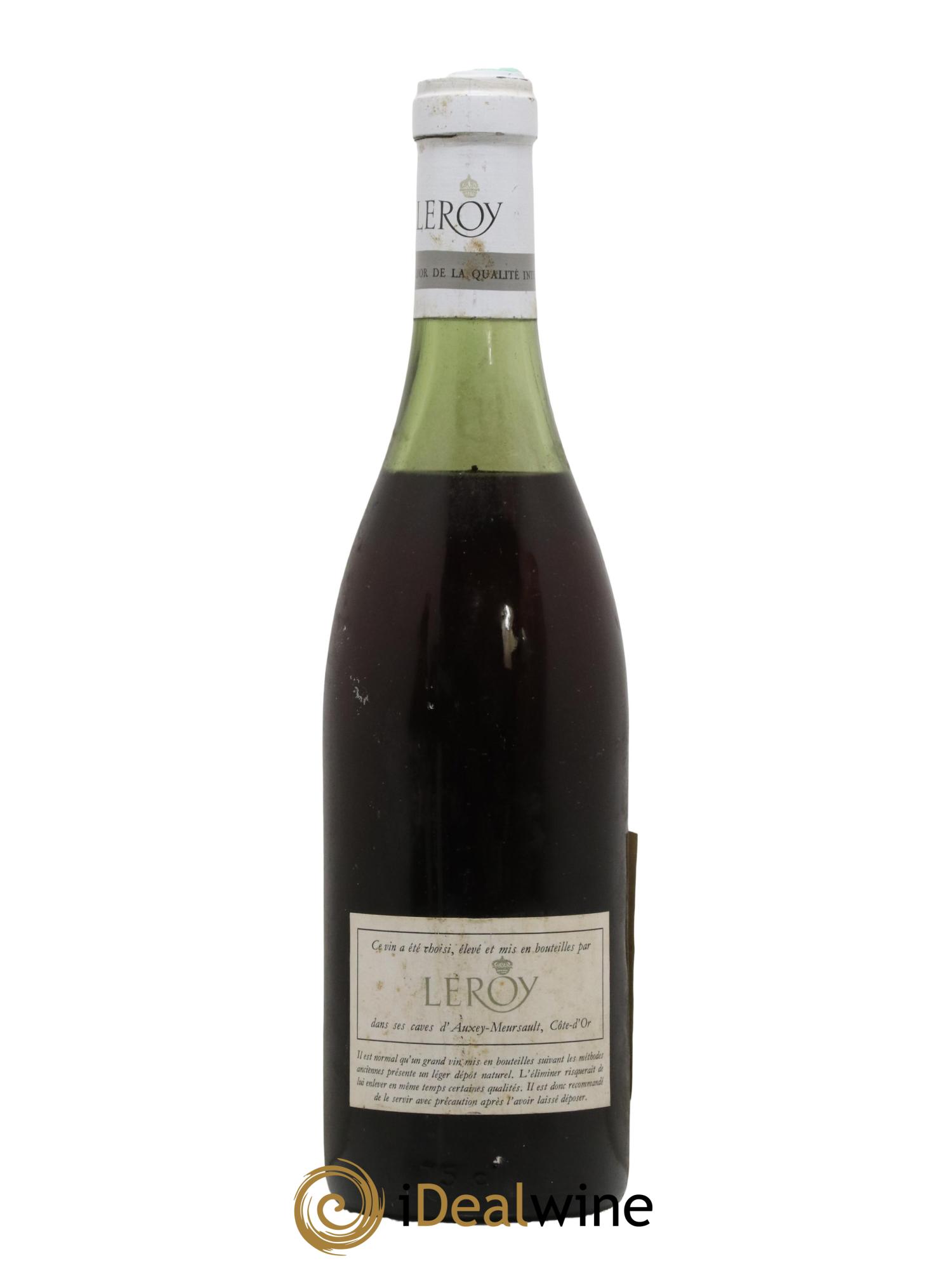 Chambolle-Musigny 1er Cru Les Amoureuses Leroy SA 1966 - Lot of 1 bottle - 1