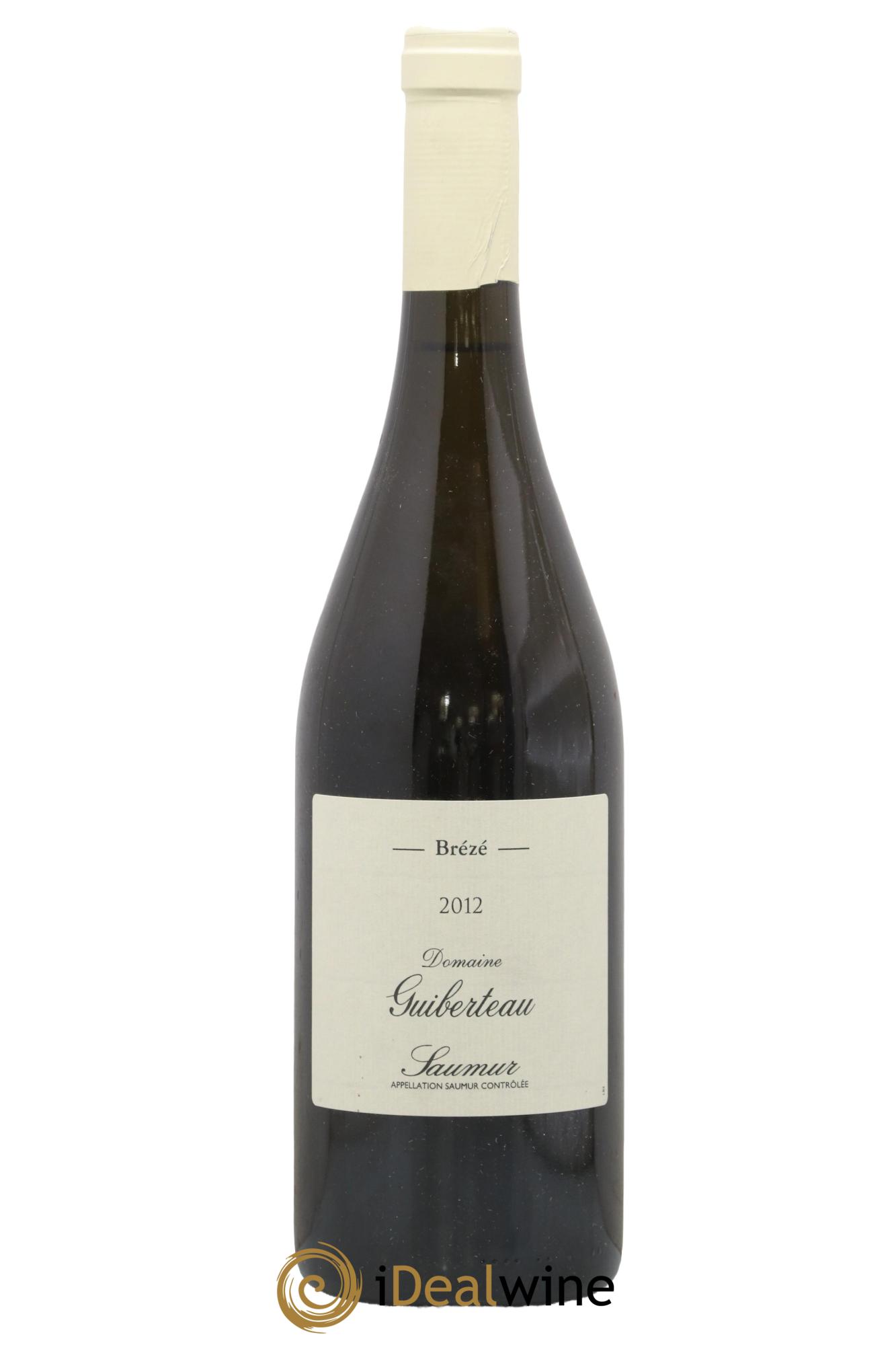 Saumur Brézé Domaine Guiberteau 2012 - Lot de 1 bouteille - 0