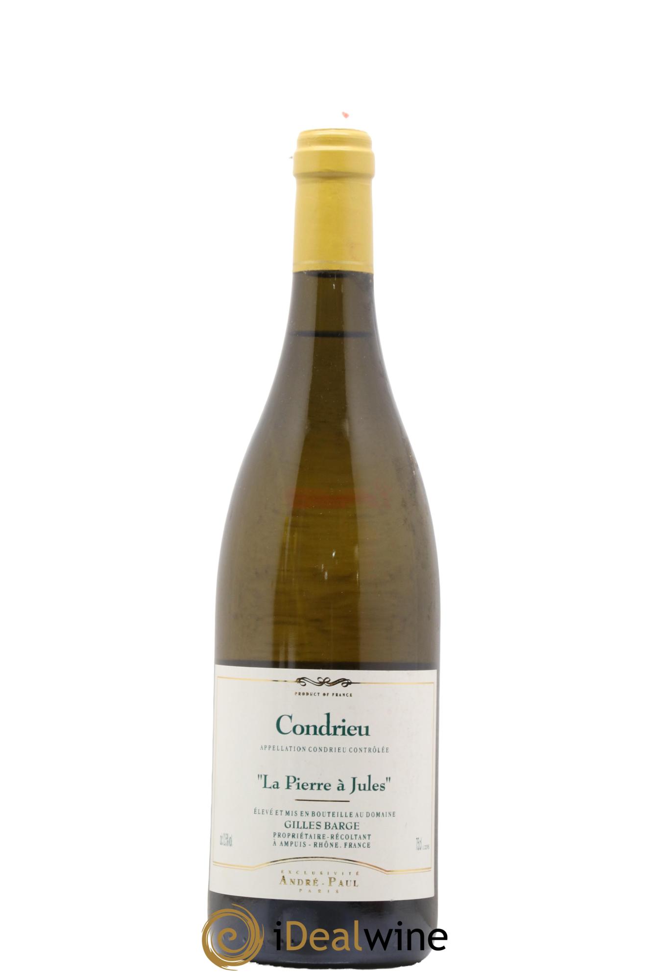 Condrieu Pierre A Jules Domaine Barge 2008 - Lot de 1 bouteille - 0