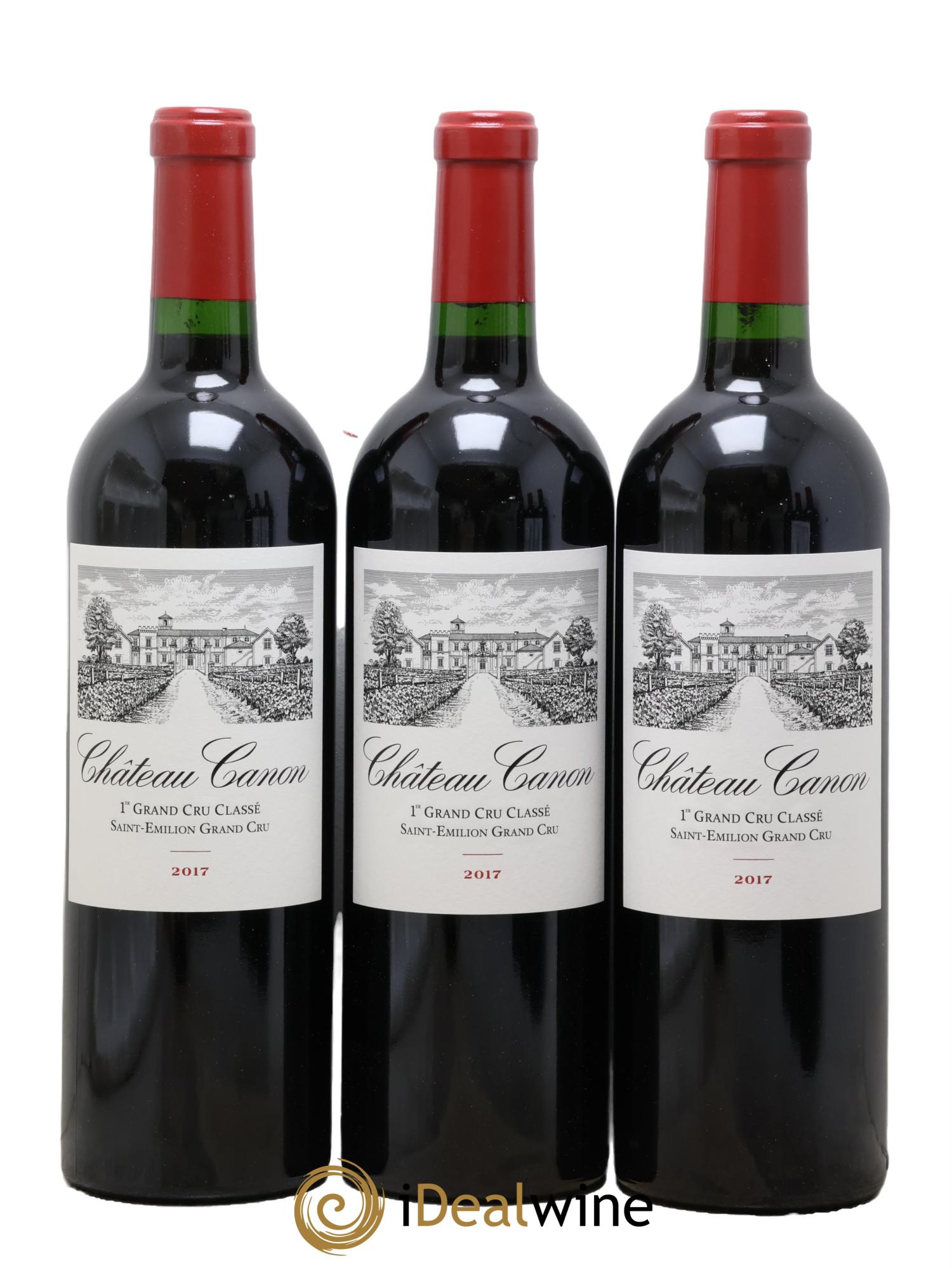 Château Canon 1er Grand Cru Classé B  2017 - Lot of 6 bottles - 2