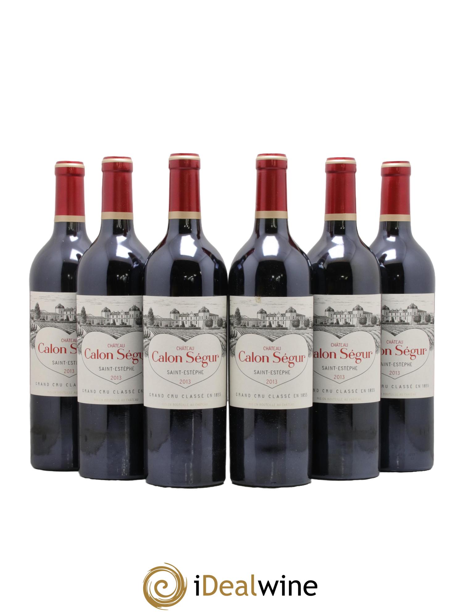 Château Calon Ségur 3ème Grand Cru Classé 2013 - Posten von 6 Flaschen - 0