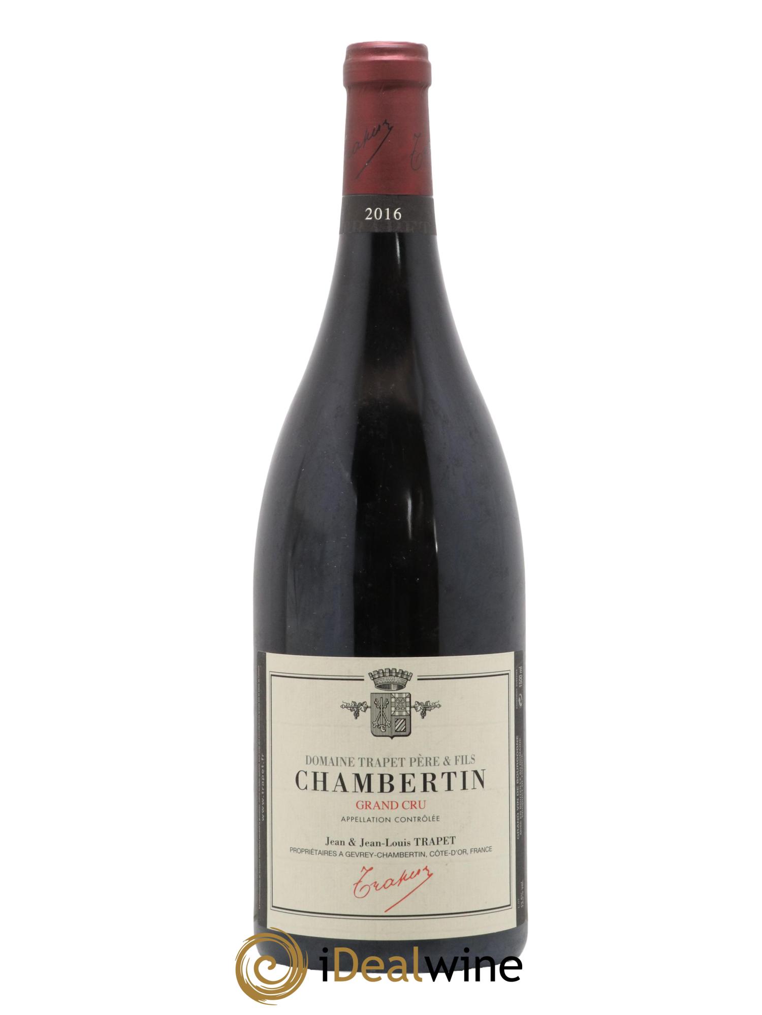 Chambertin Grand Cru Domaine Trapet 2016 - Lot de 1 magnum - 0