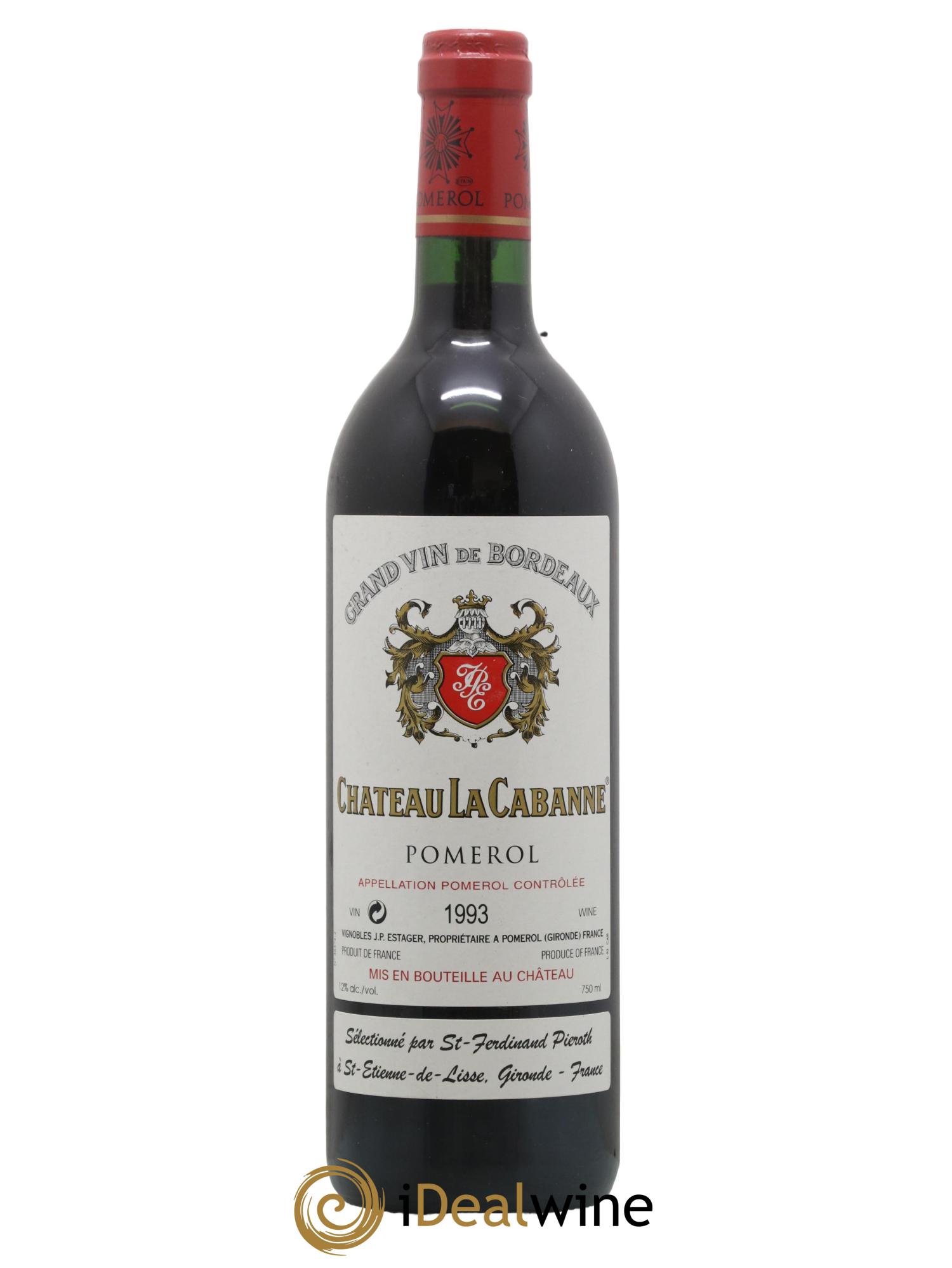 Château la Cabanne 1993 - Lot de 1 bouteille - 0