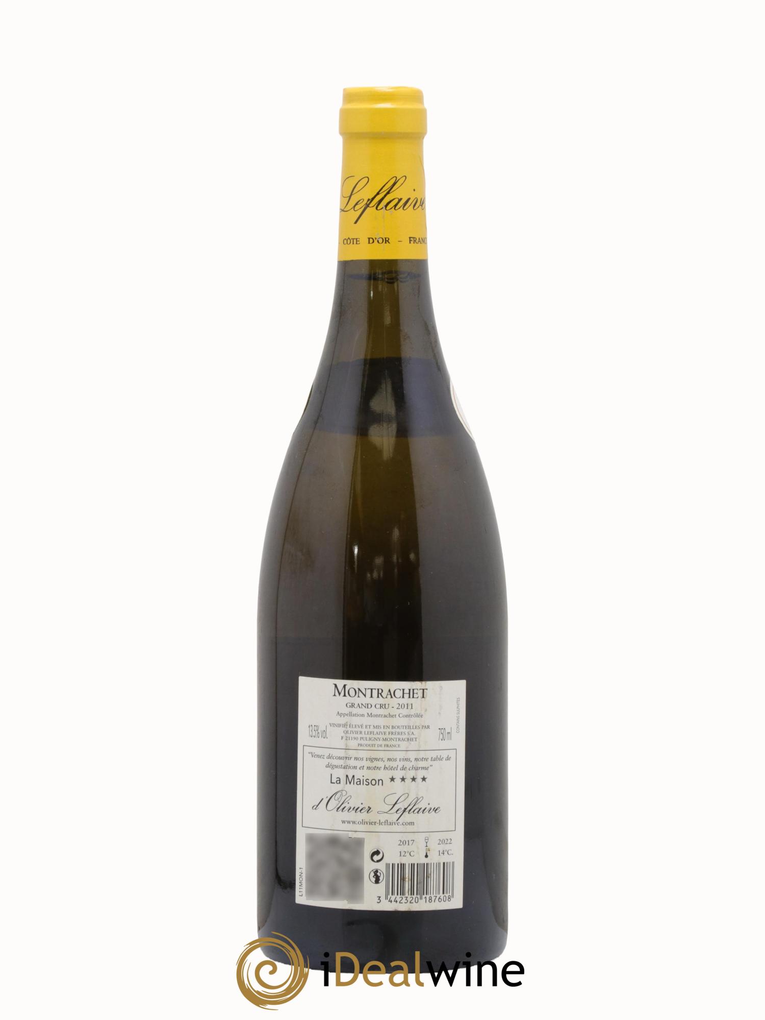 Montrachet Grand Cru Olivier Leflaive 2011 - Lot de 1 bouteille - 1