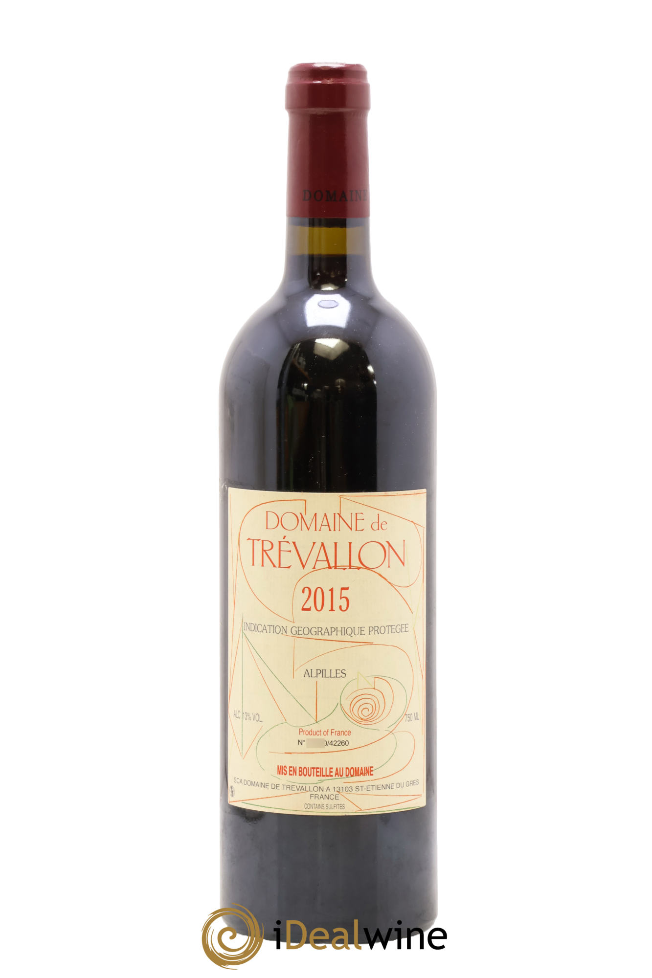 Alpilles Trévallon (Domaine de) Eloi Dürrbach 2015 - Posten von 1 Flasche - 0
