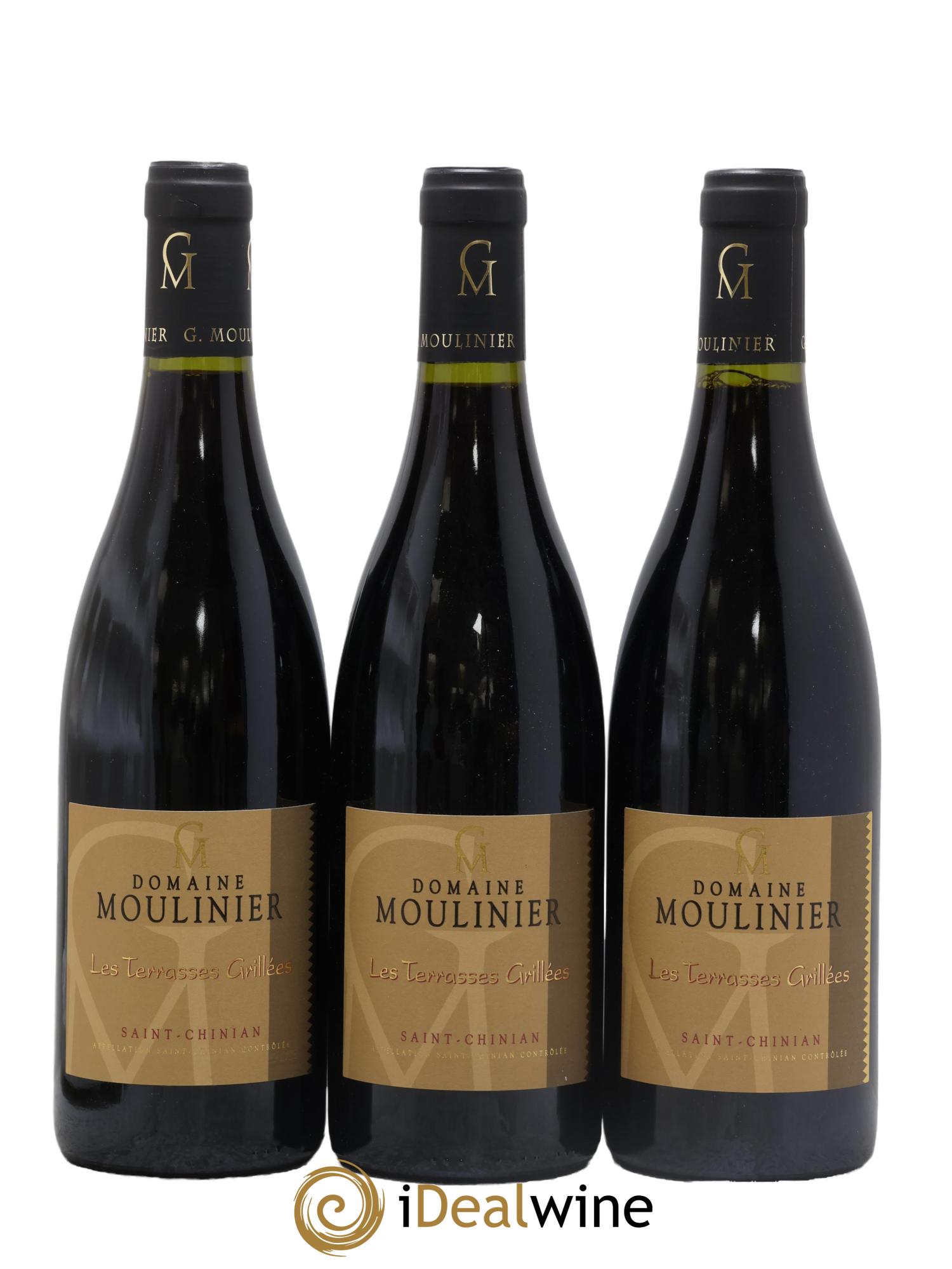 Saint-Chinian Les Terrasses Grillées Domaine Moulinier 2019 - Lot de 3 bouteilles - 0