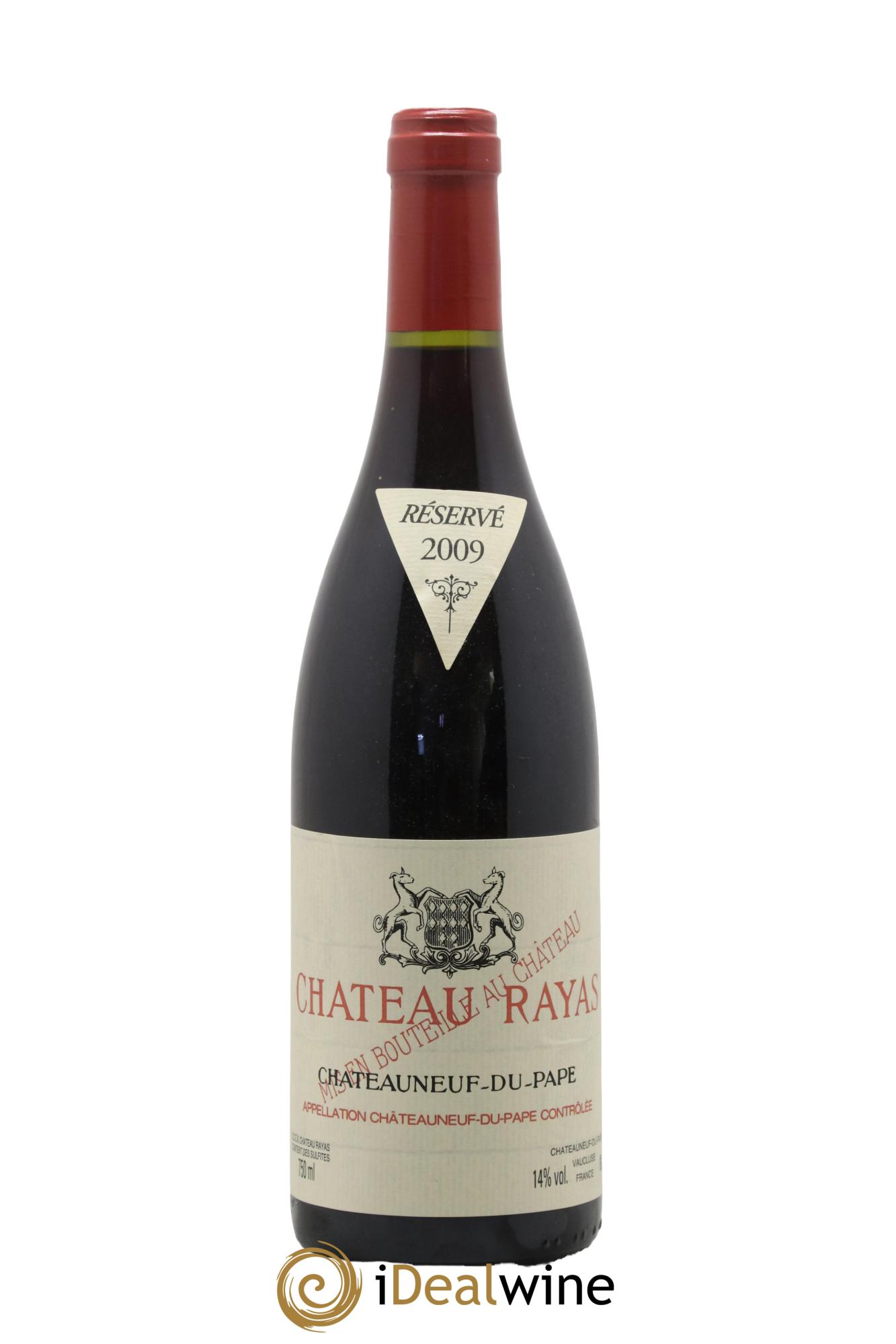 Châteauneuf-du-Pape Château Rayas Emmanuel Reynaud 2009 - Lot de 1 bouteille - 0