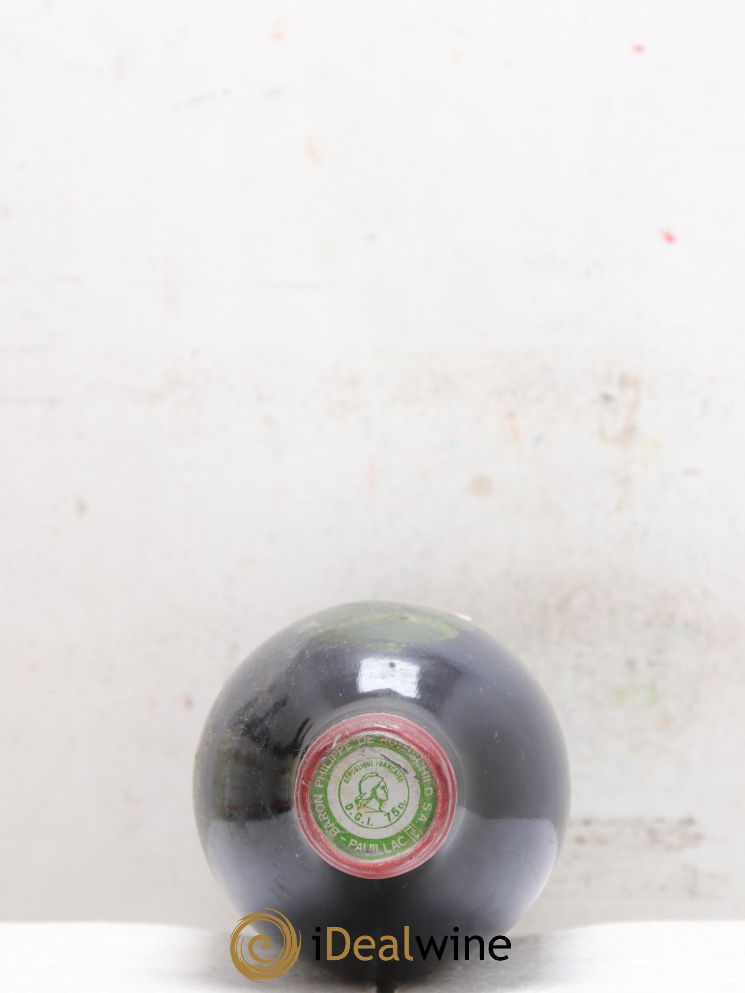 Château Mouton Rothschild 1er Grand Cru Classé 1983 - Lot de 1 bouteille - 1