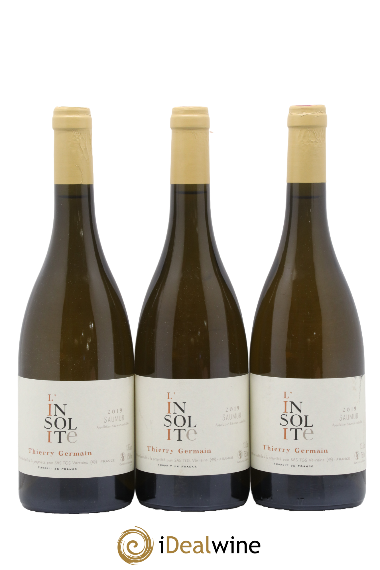 Saumur Insolite Domaine des Roches Neuves - Thierry Germain 2019 - Lot de 3 bouteilles - 0