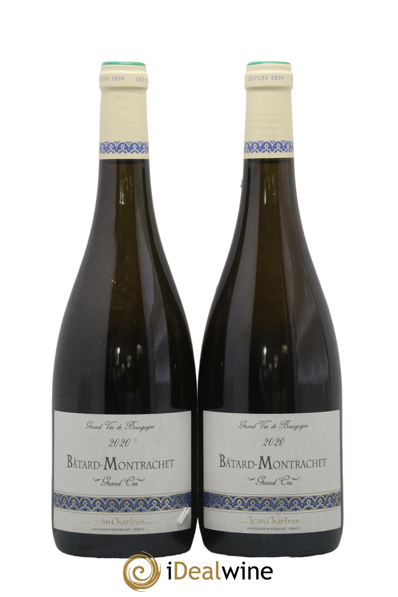 Bâtard-Montrachet Grand Cru Jean Chartron (Domaine) 2020 - Lot de 2 bouteilles - 0