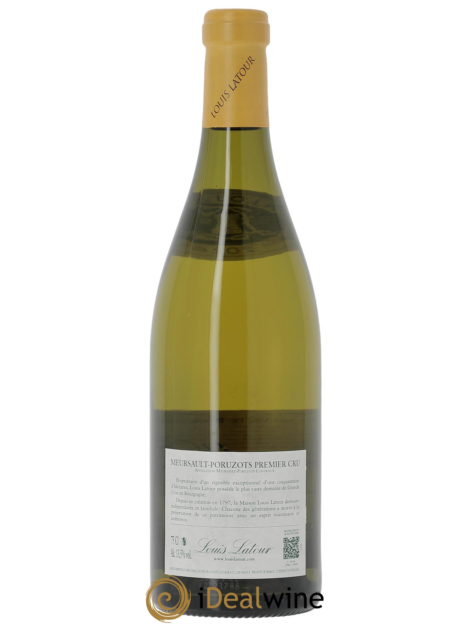 Meursault 1er Cru Poruzots Louis Latour  2024 - Lot de 1 bouteille - 1