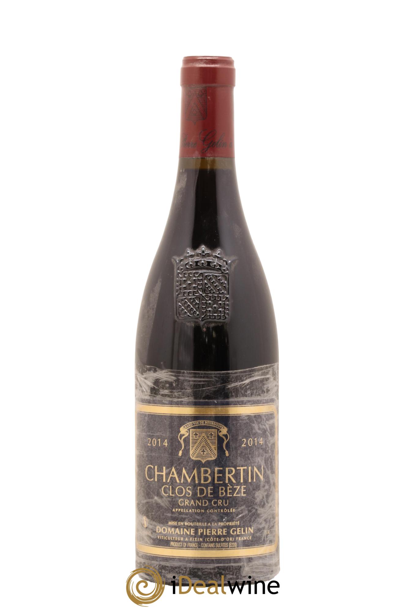 Chambertin Clos de Bèze Grand Cru Pierre Gelin 2014 - Lot de 1 bouteille - 0
