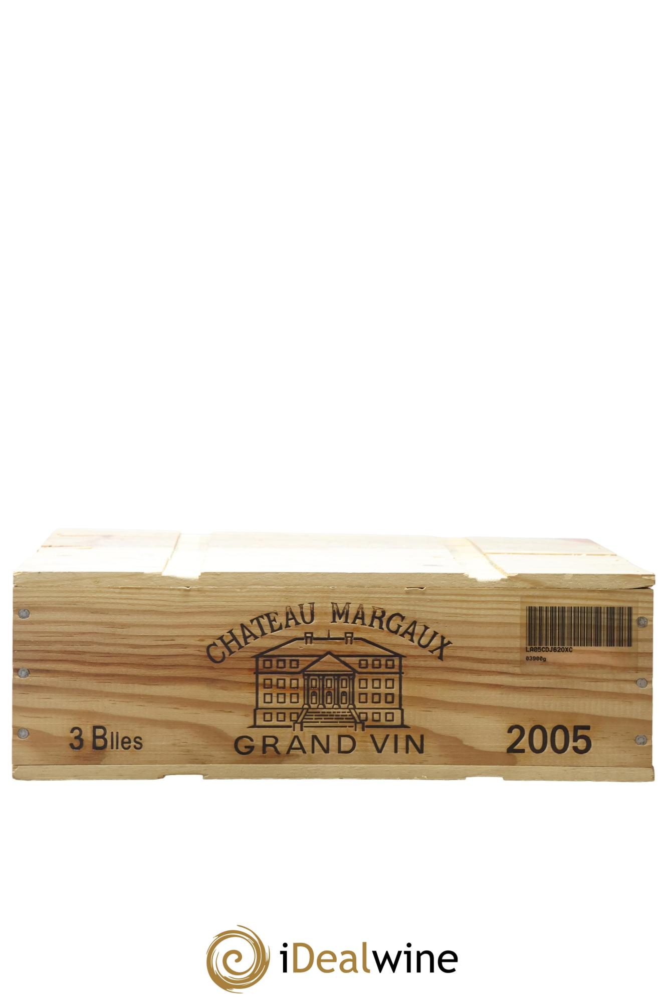 Château Margaux 1er Grand Cru Classé 2005 - Lot de 3 bouteilles - 3