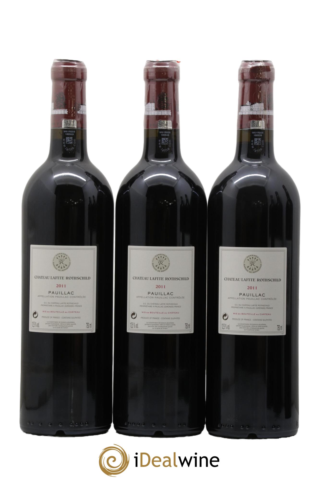 Château Lafite Rothschild 1er Grand Cru Classé 2011 - Lot of 6 bottles - 4