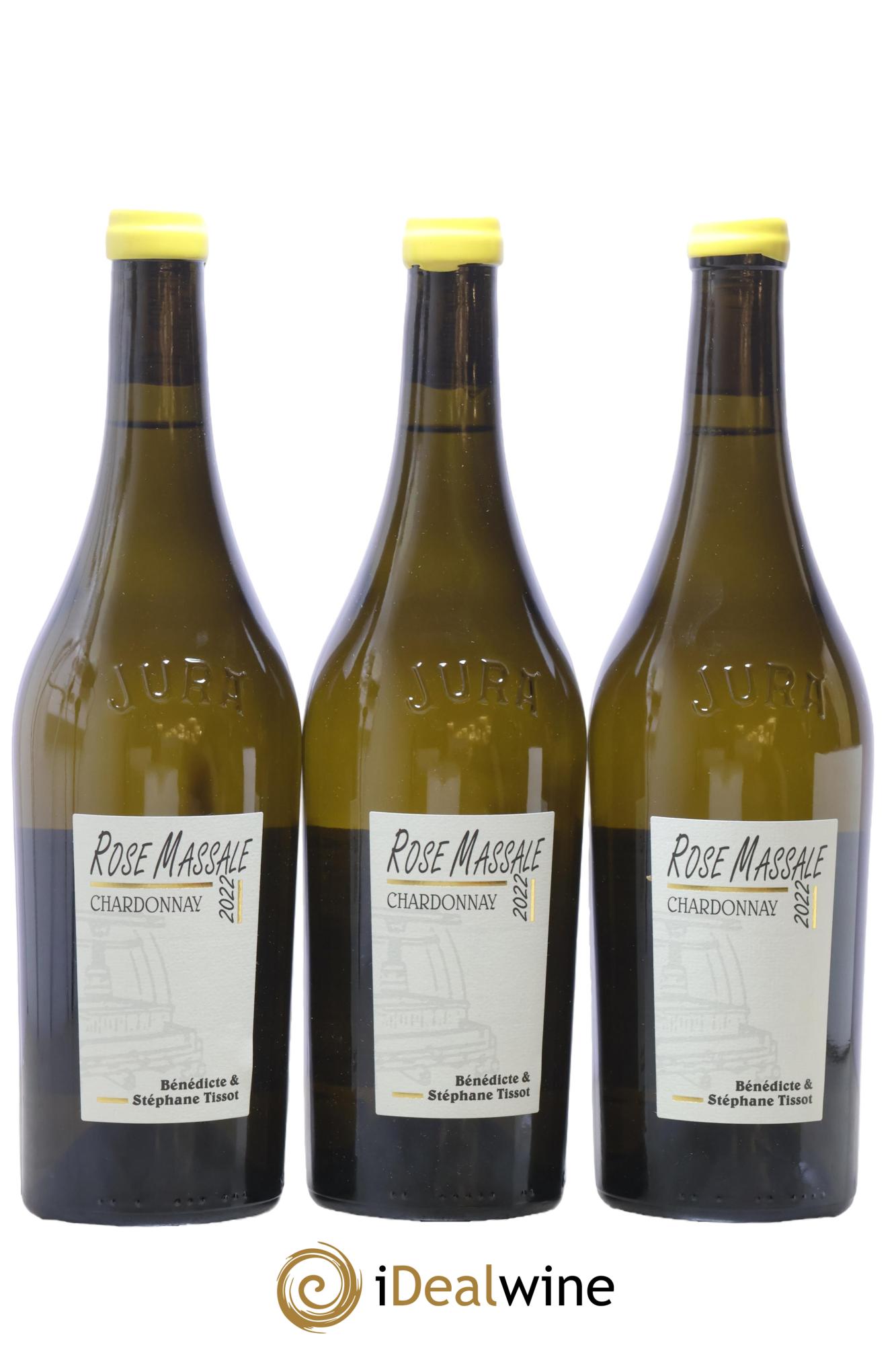Arbois Rose Massale Bénédicte et Stéphane Tissot 2022 - Lot de 3 bouteilles - 0