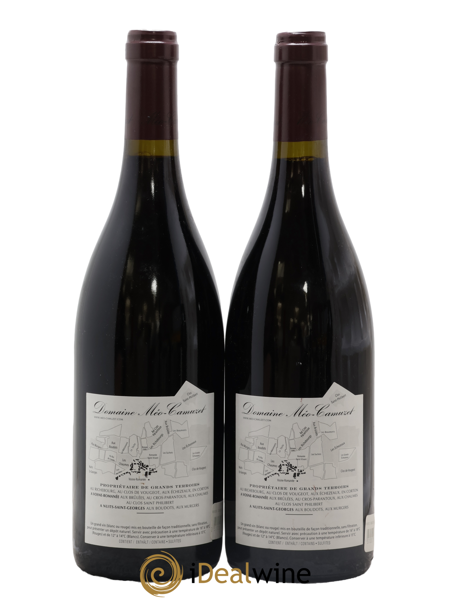 Vosne-Romanée 1er Cru Les Chaumes Méo-Camuzet (Domaine) 2015 - Lot de 2 bouteilles - 1