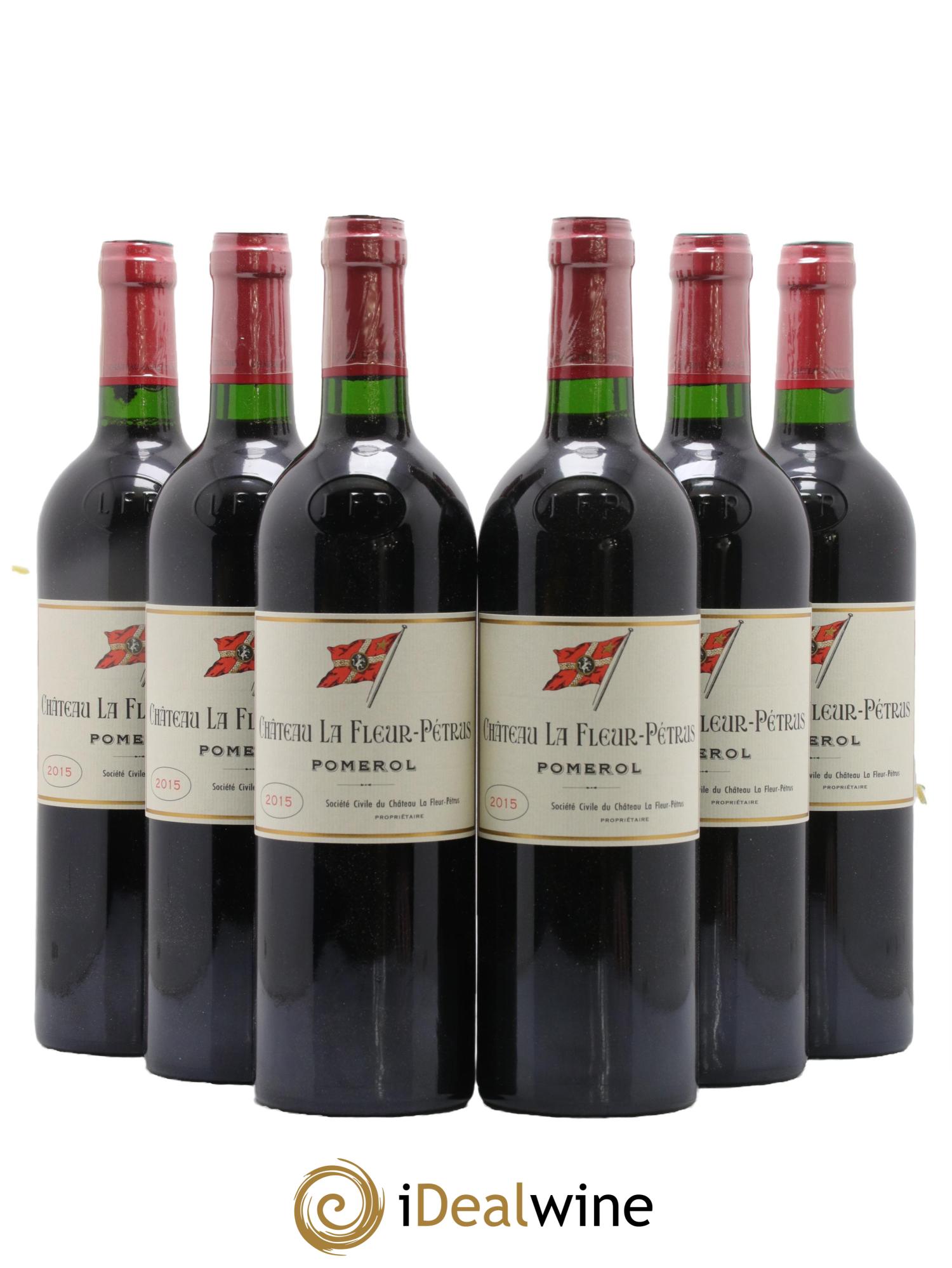 Château la Fleur Petrus 2015 - Lot de 6 bouteilles - 0