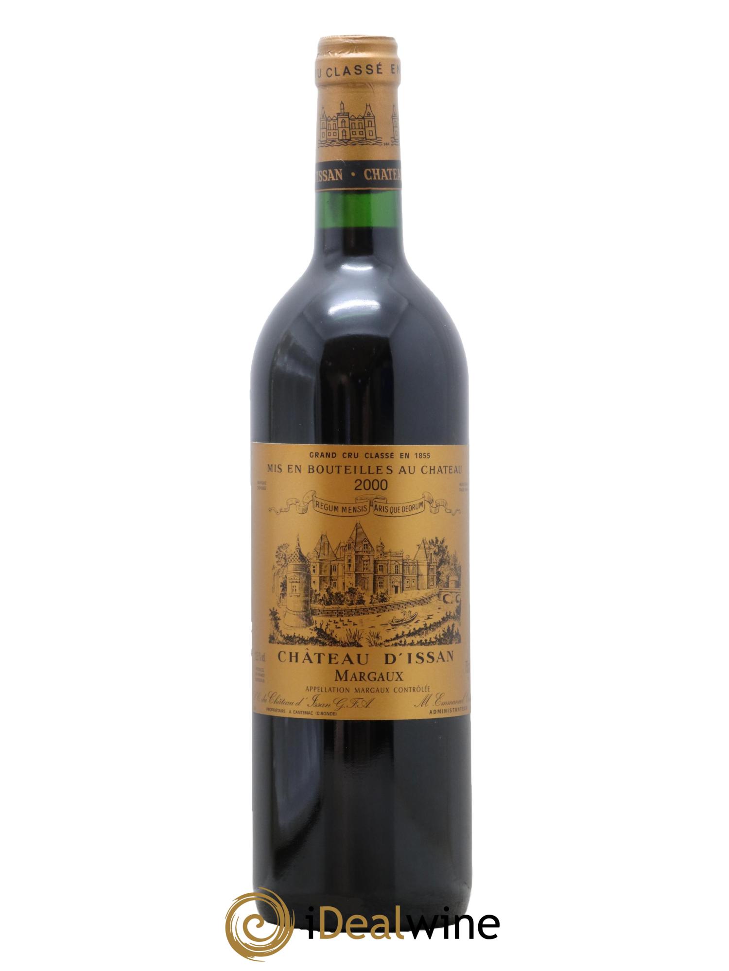 Château d'Issan 3ème Grand Cru Classé 2000 - Lotto di 1 bottiglia - 0