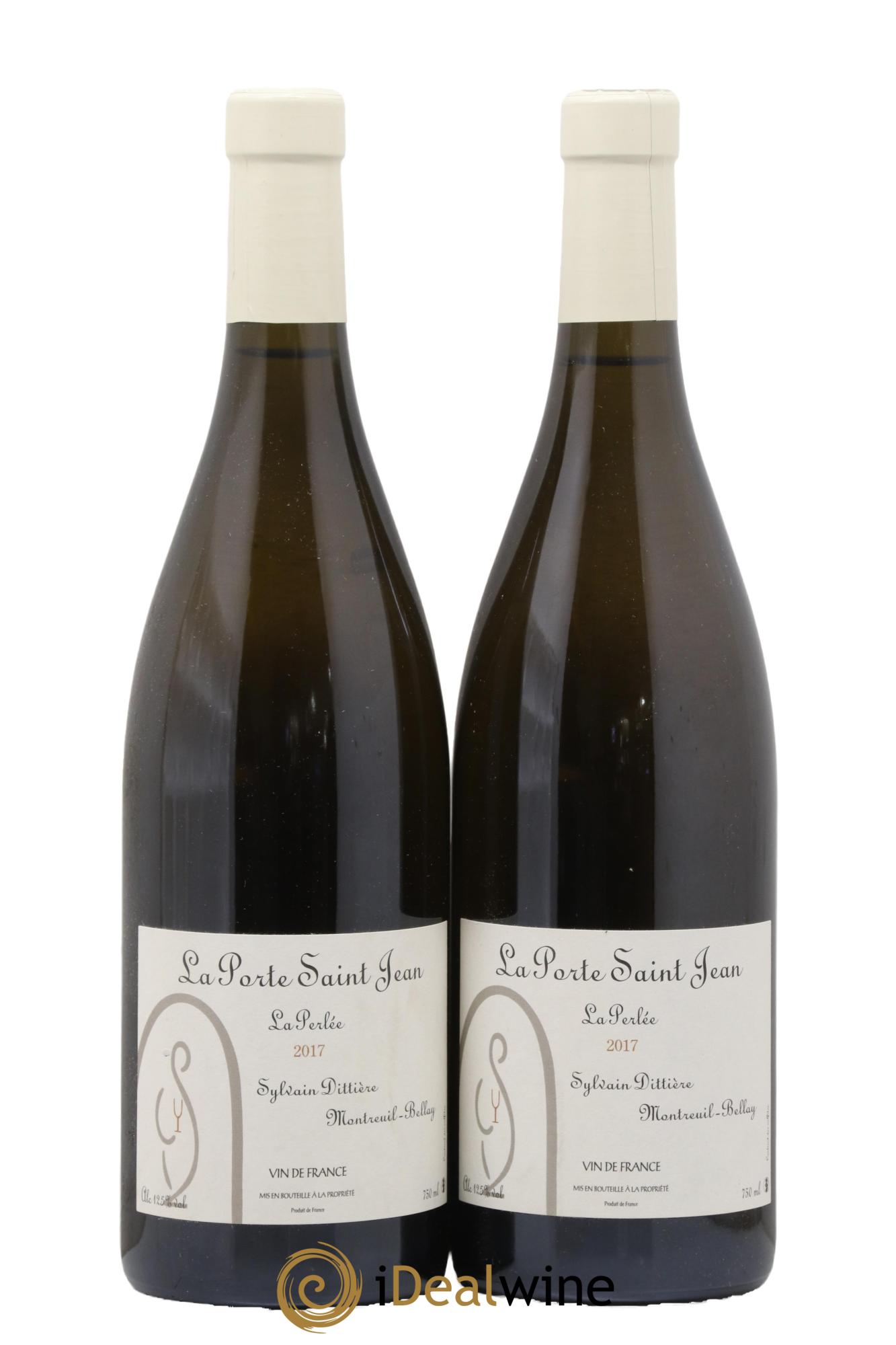 Vin de France La Perlée La Porte Saint Jean 2017 - Posten von 2 Flaschen - 0