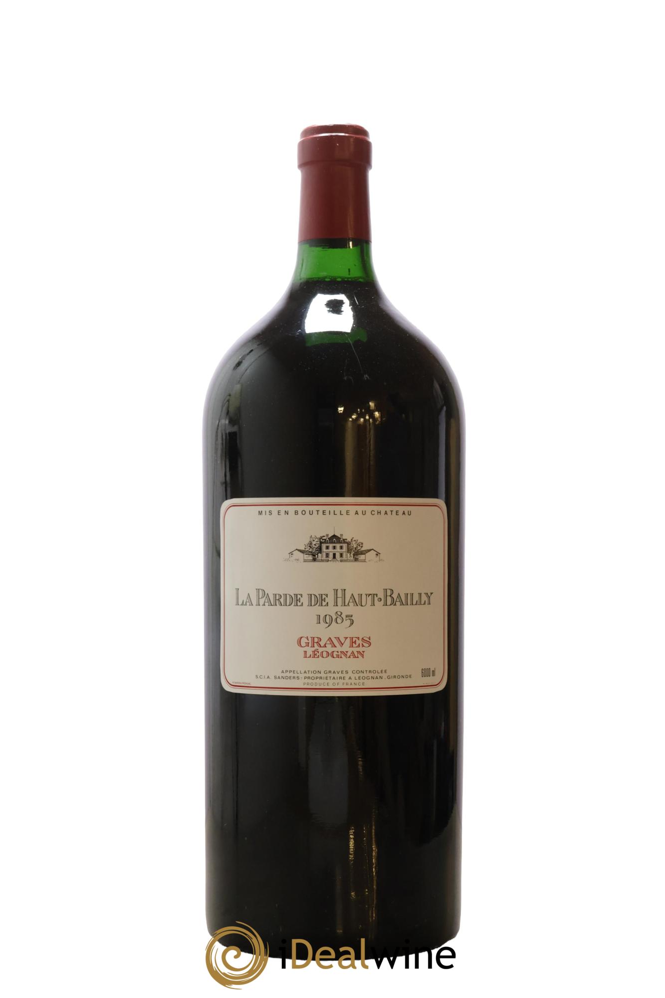 Haut Bailly II (Anciennement La Parde de Haut-Bailly) Second Vin 1985 - Lot de 1 impériale - 0