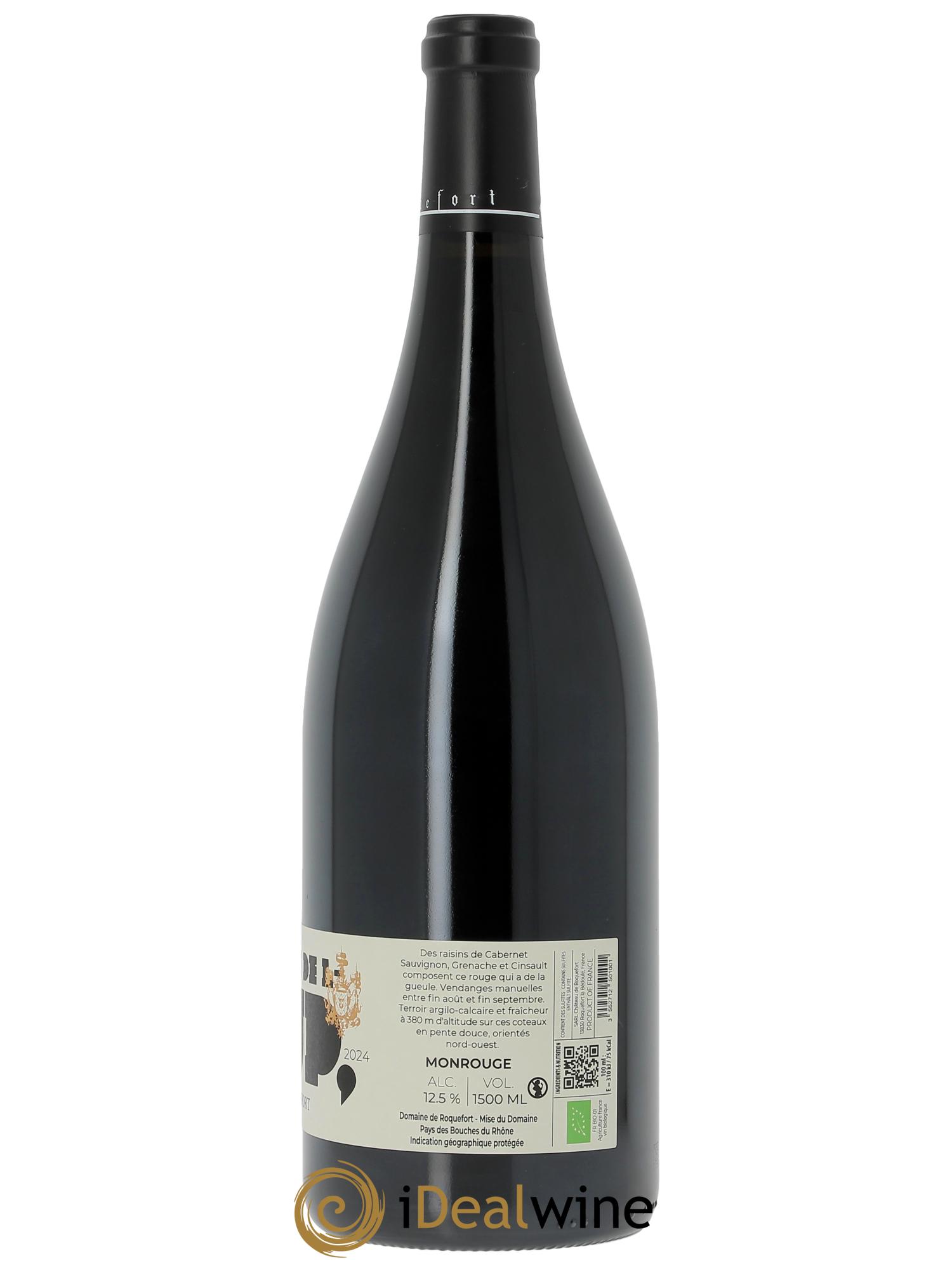 Bouches du Rhône Château de Roquefort Gueule de loup  2024 - Lotto di 1 magnum - 1