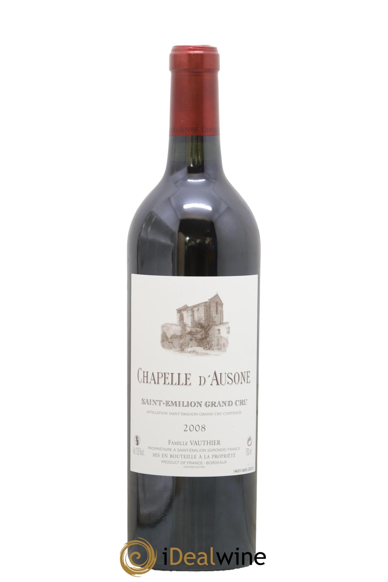 Chapelle d'Ausone Second Vin 2008 - Lotto di 1 bottiglia - 1