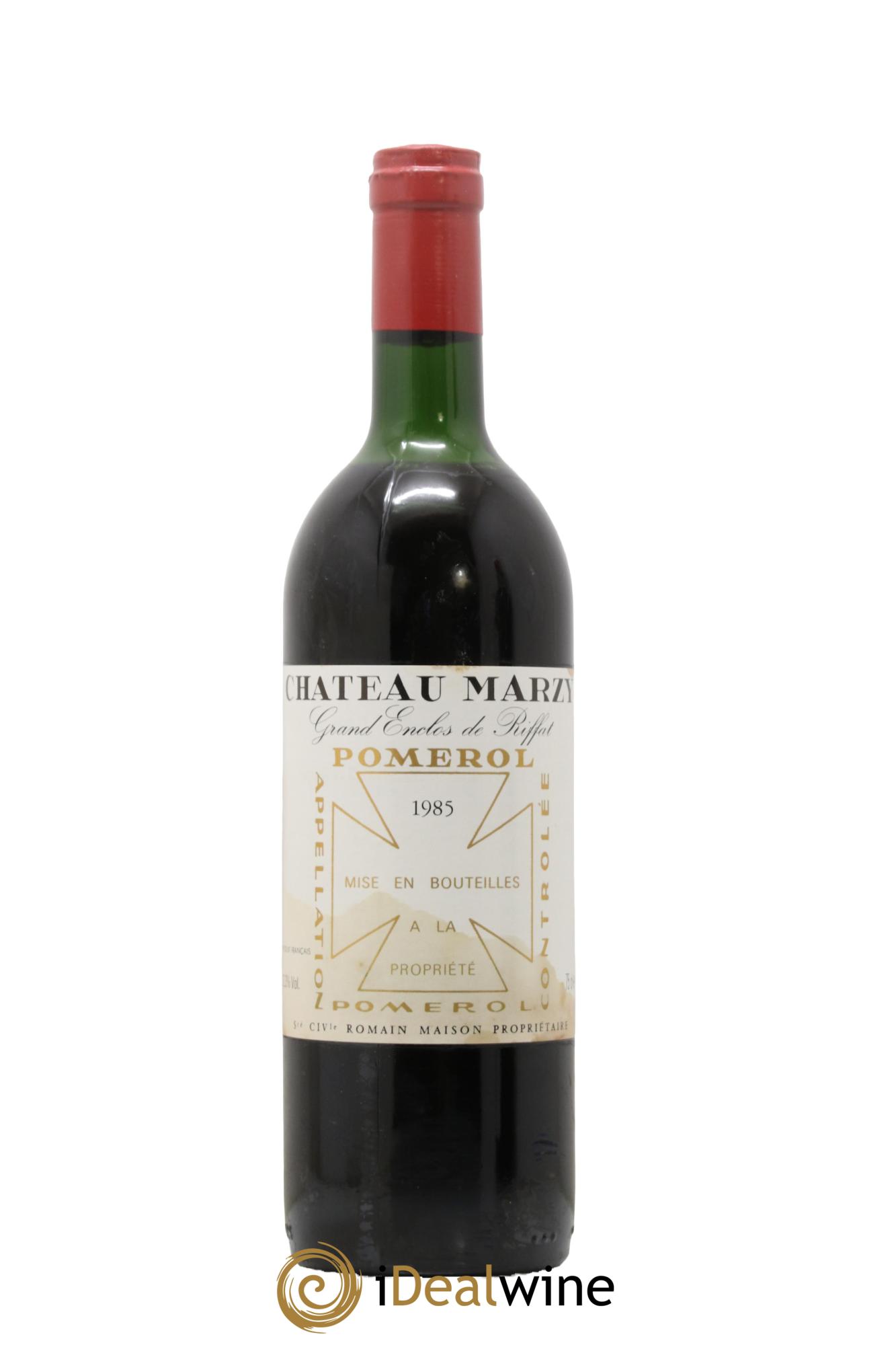 Pomerol Château Marzy 1985 - Posten von 1 Flasche - 0