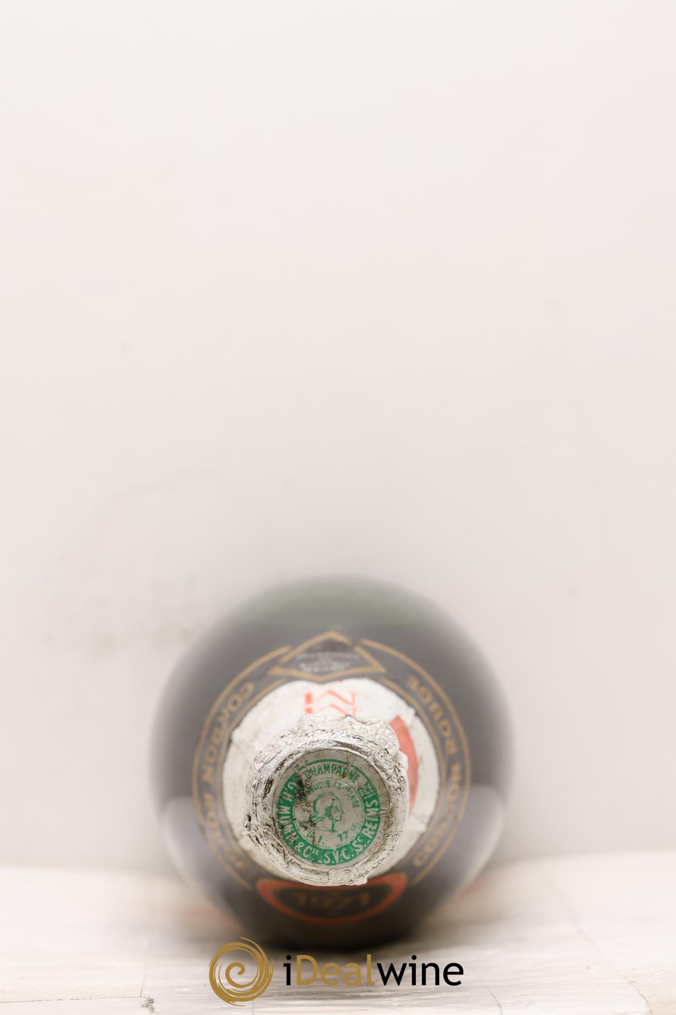 Cordon Rouge Mumm 1971 - Lot de 1 bouteille - 2