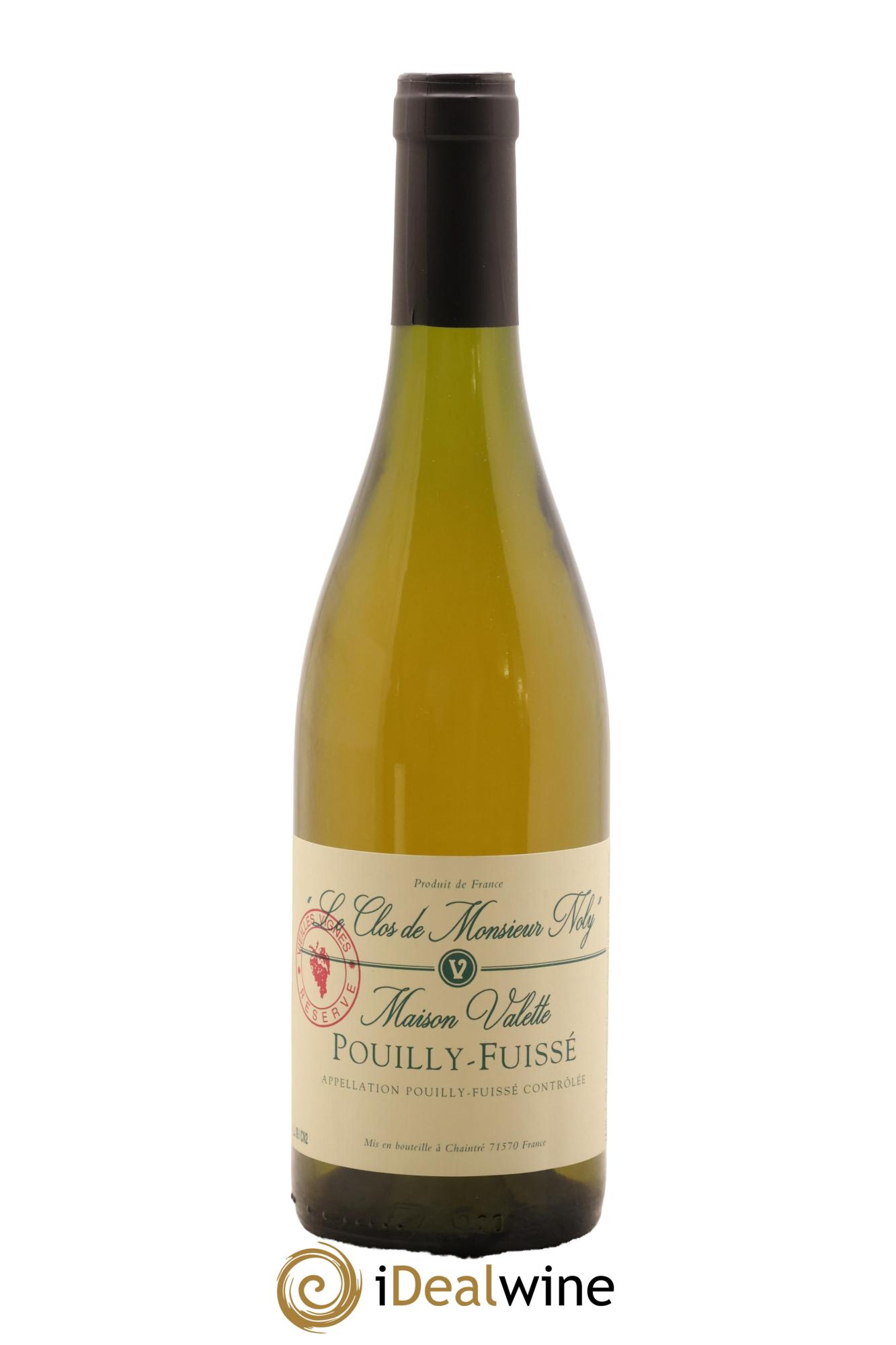 Pouilly-Fuissé Clos de Monsieur Noly Vieilles Vignes Valette (Domaine) - Lot of 1 bottle - 0