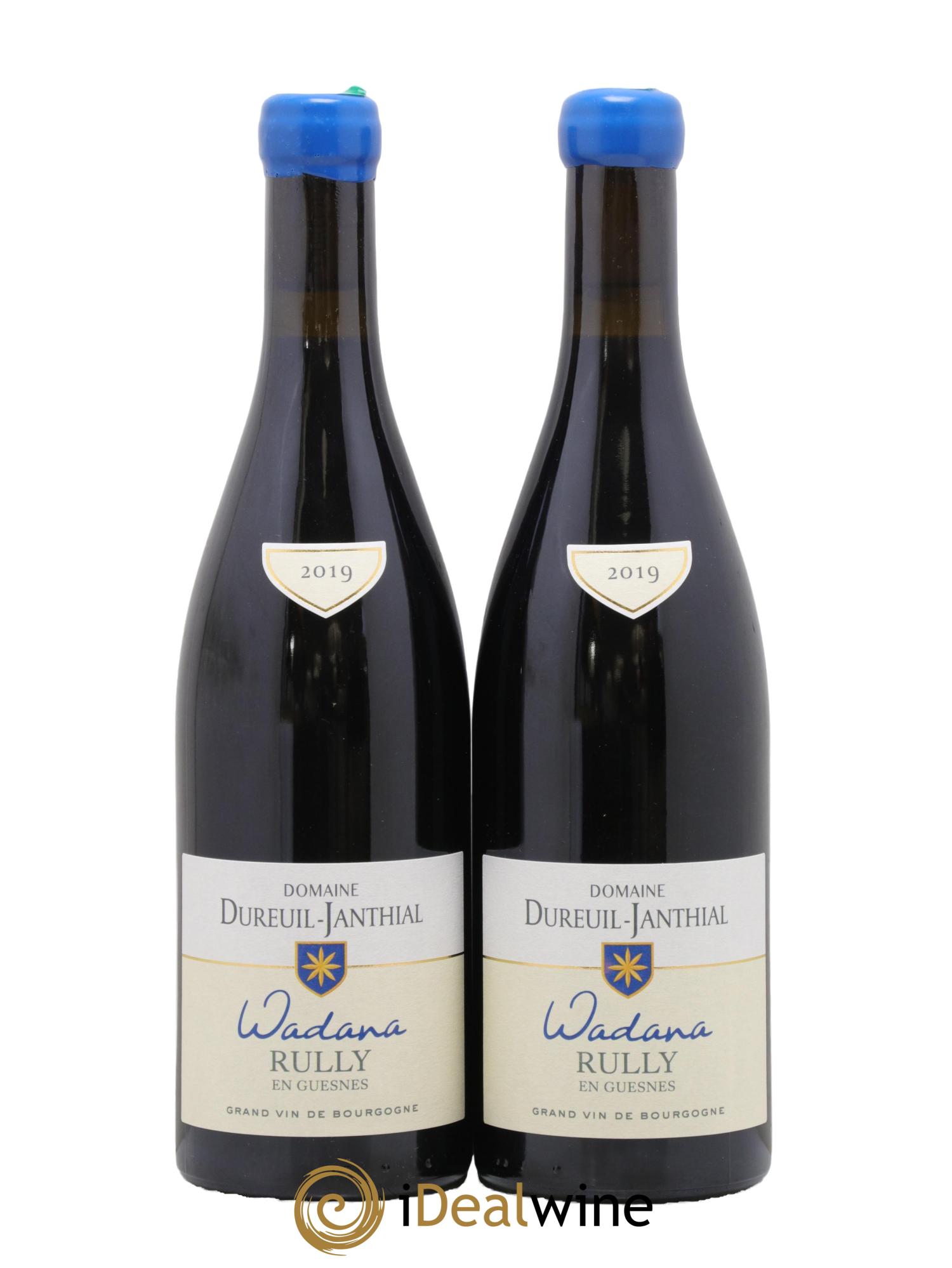 Rully En Guesnes Wadana Vincent Dureuil-Janthial 2019 - Lot de 2 bouteilles - 0