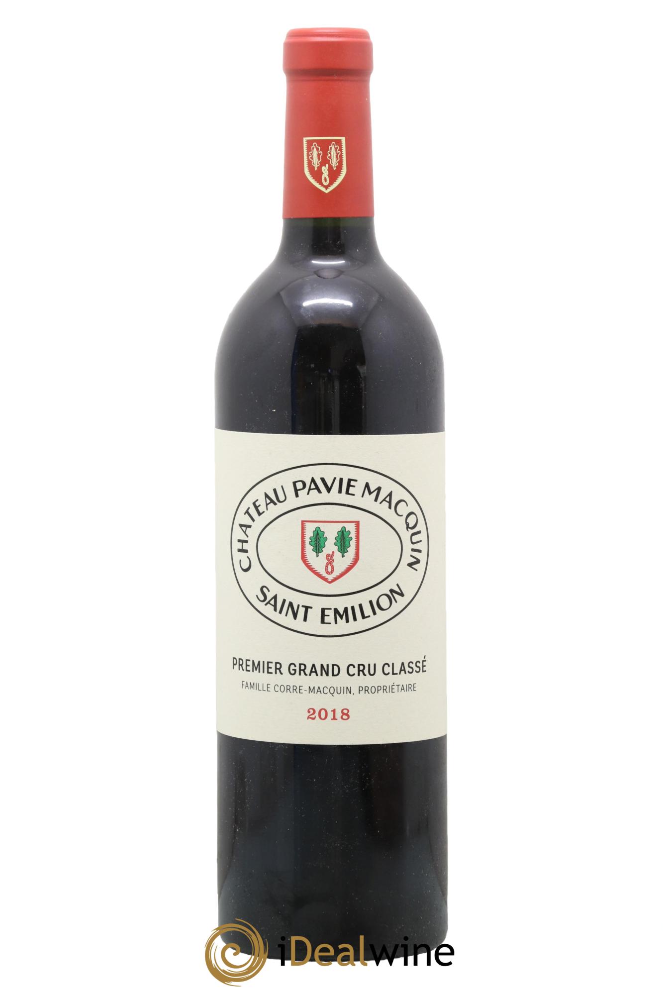 Château Pavie Macquin 1er Grand Cru Classé B 2018 - Lot de 1 bouteille - 0