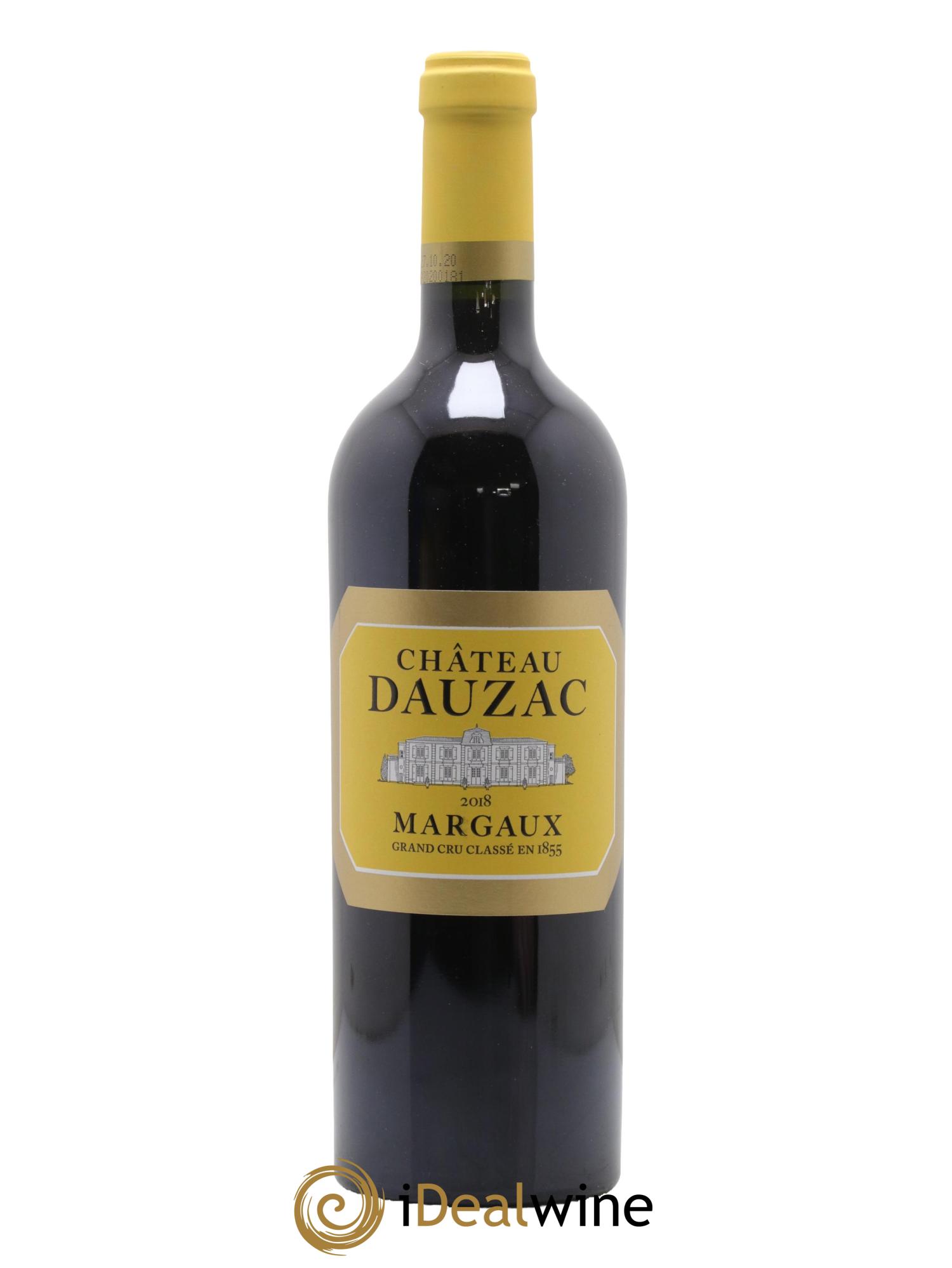 Château Dauzac 5ème Grand Cru Classé 2018 - Lot de 1 bouteille - 0