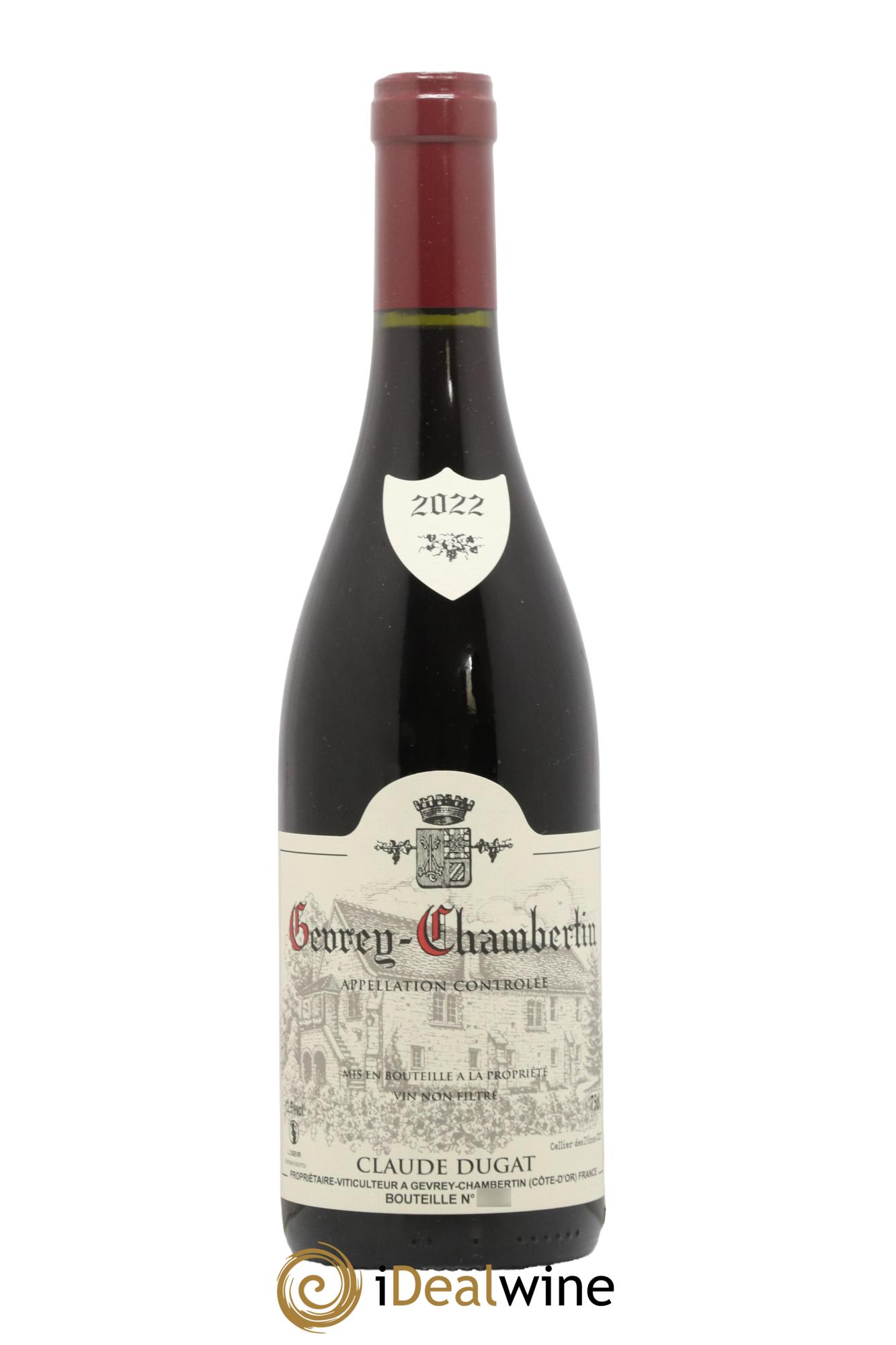 Gevrey-Chambertin Claude Dugat 2022 - Lot de 1 bouteille - 0