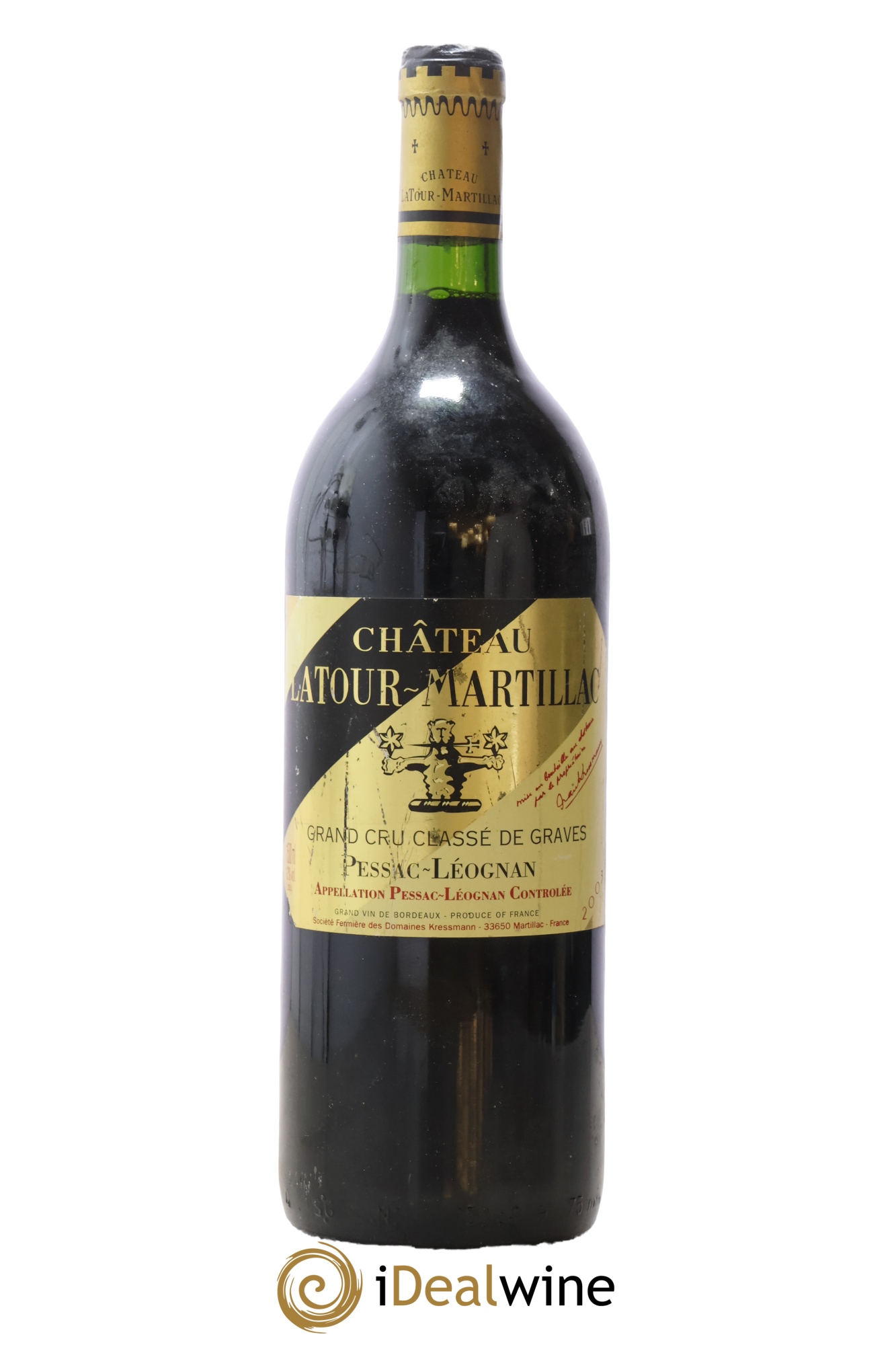 Château Latour-Martillac Cru Classé de Graves 2003 - Lot de 1 magnum - 0
