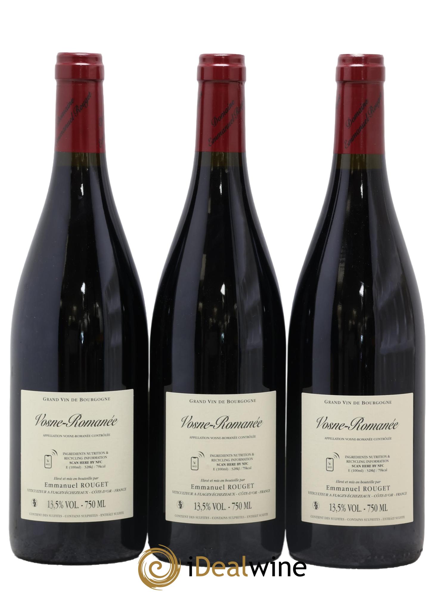 Vosne-Romanée Emmanuel Rouget 2023 - Posten von 3 Flaschen - 1