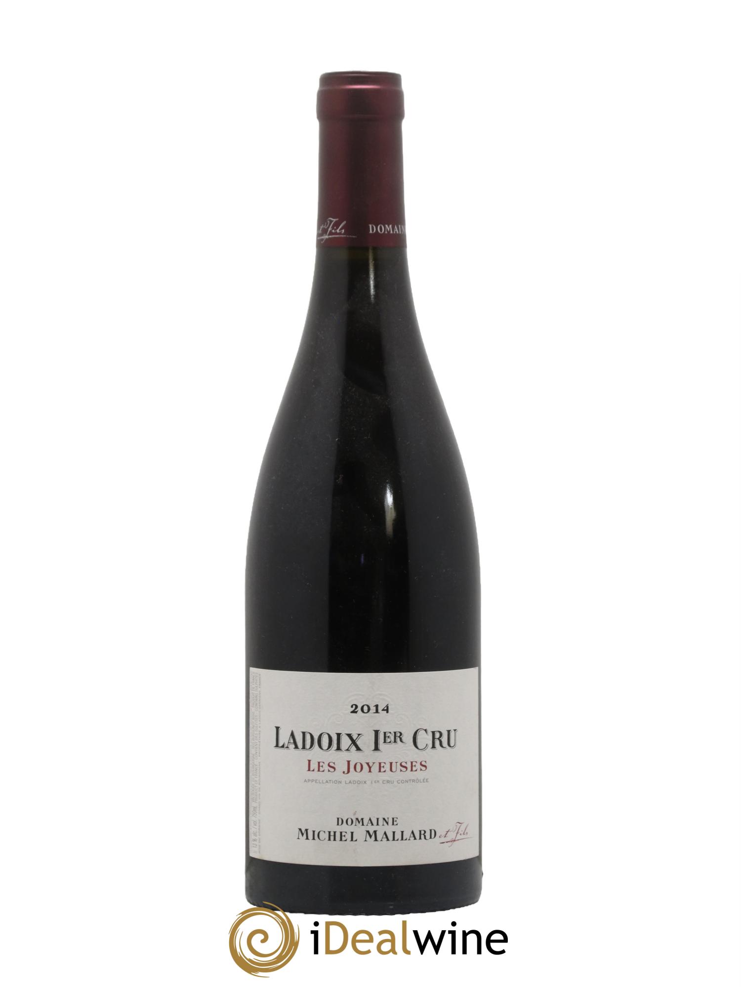 Ladoix 1er Cru Les Joyeuses Domaine Michel Mallard 2014 - Lot de 1 bouteille - 0