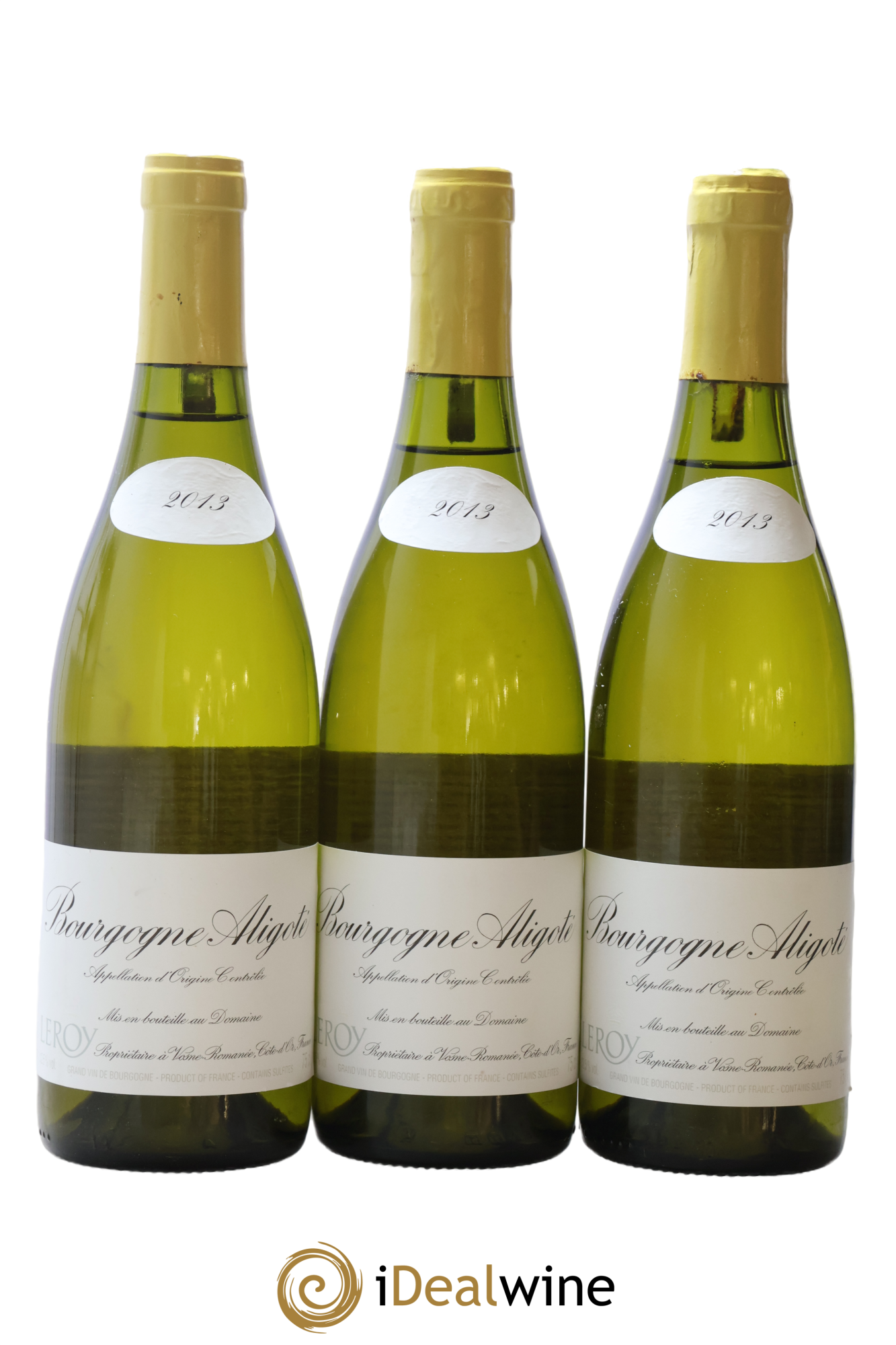 Bourgogne Aligoté Leroy (Domaine) 2013 - Posten von 3 Flaschen - 0